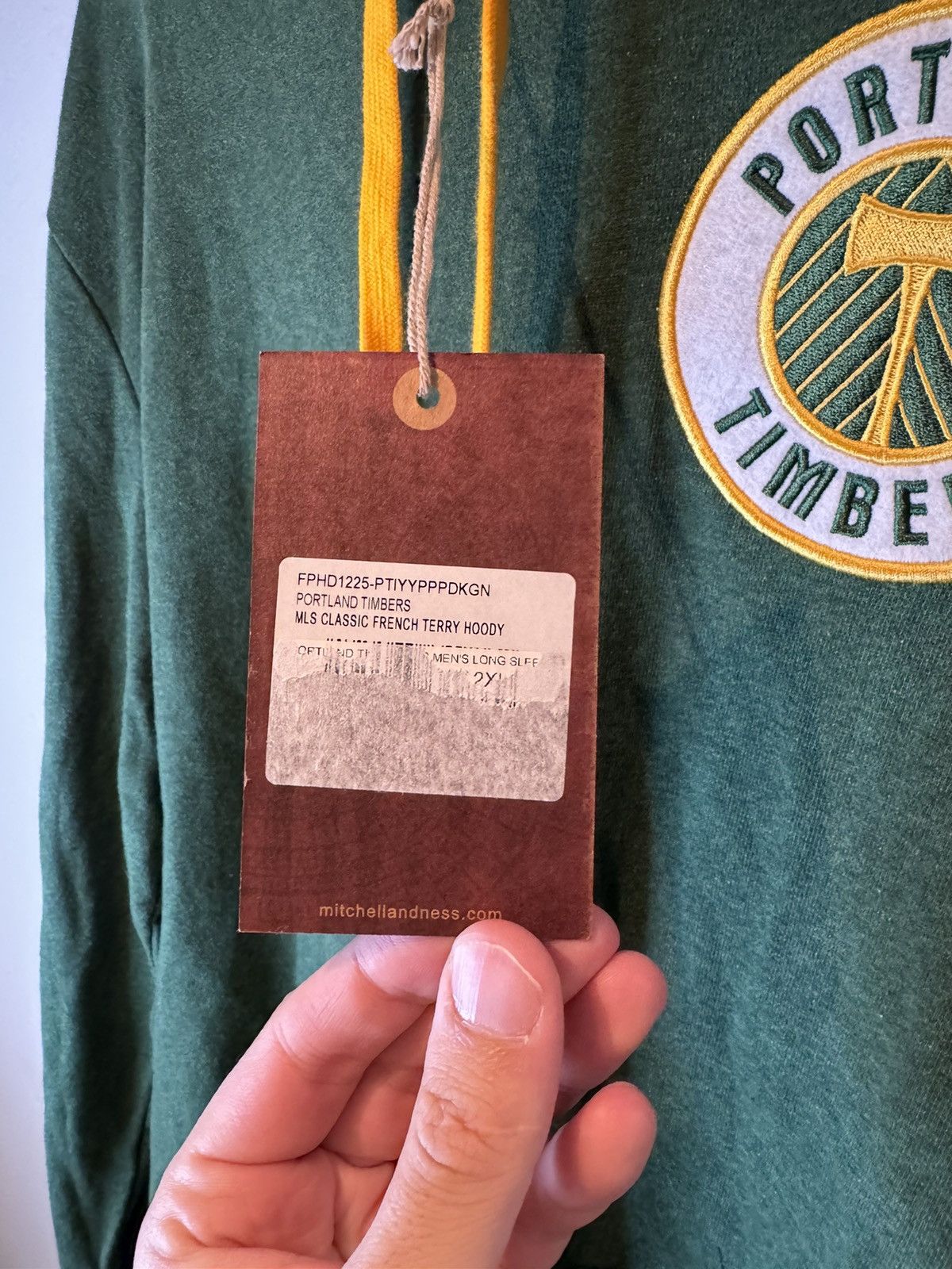 Mitchell & Ness NEW MITCHELL AND NESS MLS PORTLAND TIMBERS HOODIE XXL Soccer Size US XXL / EU 58 / 5 - 6 Thumbnail