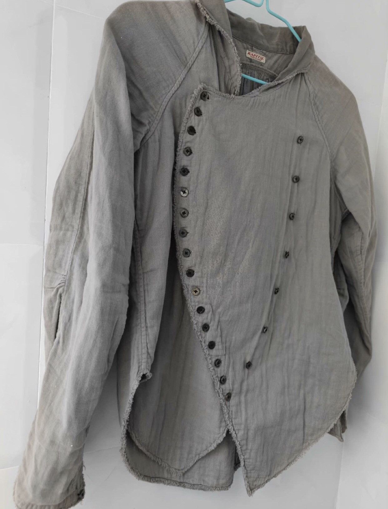 Kapital Kapital genuine Japanese linen retro round breasted jacket Size US S / EU 44-46 / 1 - 3 Thumbnail