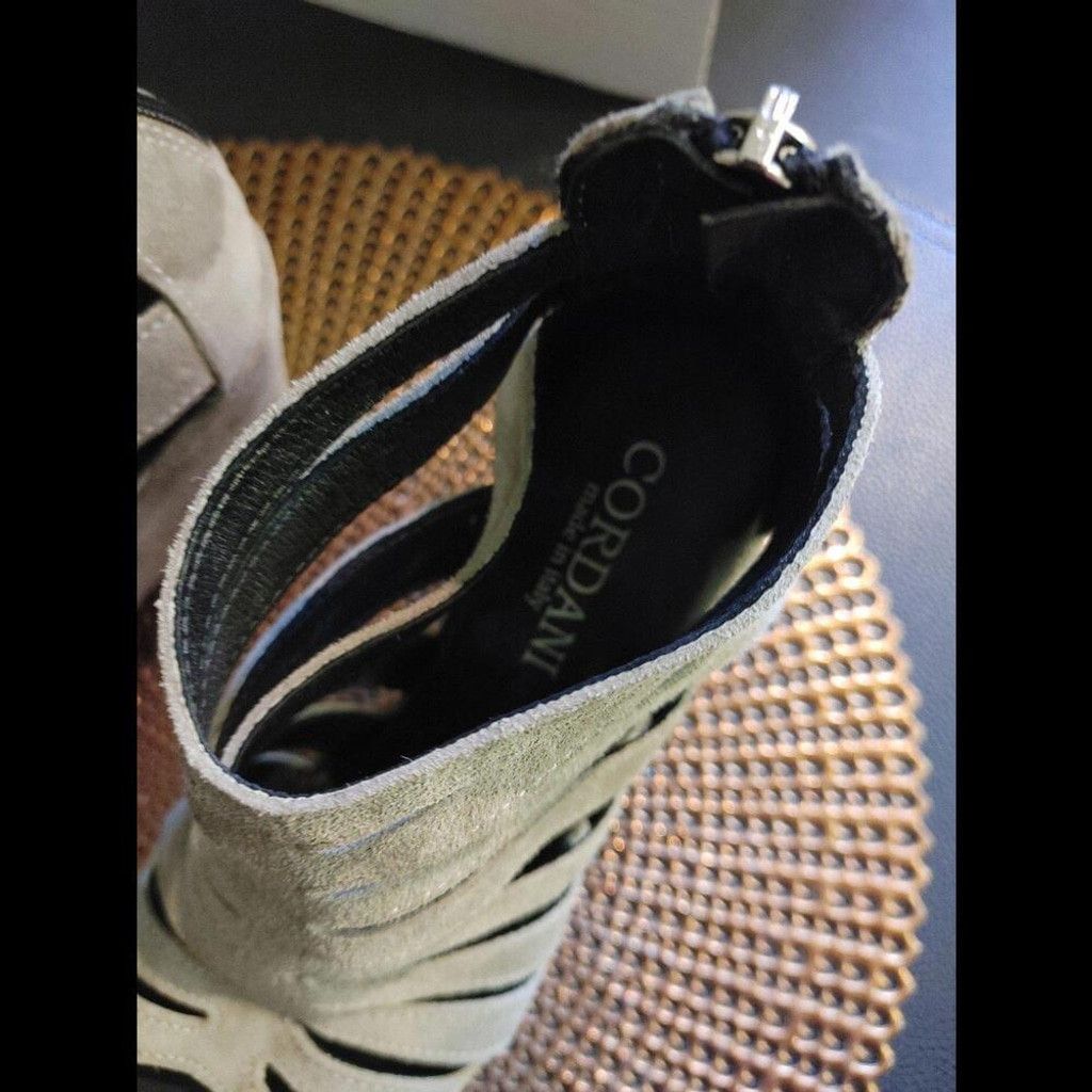 Other Stylish Cordani Strappy Wedge Heels Size US 7.5 / IT 37.5 - 6 Thumbnail