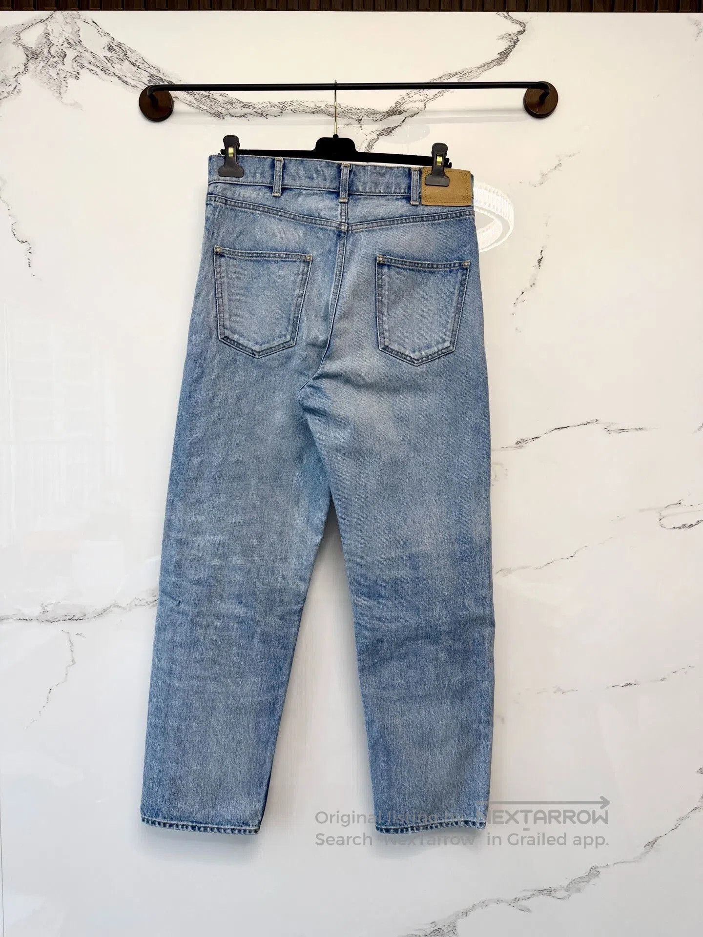 Celine Celine Blue Washed Denim Jeans. Size US 29 - 4 Thumbnail