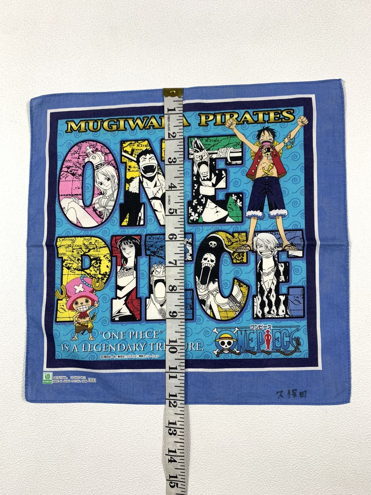 Anime × Japanese Brand × One Piece Handkerchief Onepiece Mugiwara Pirates Size ONE SIZE - 5 Thumbnail