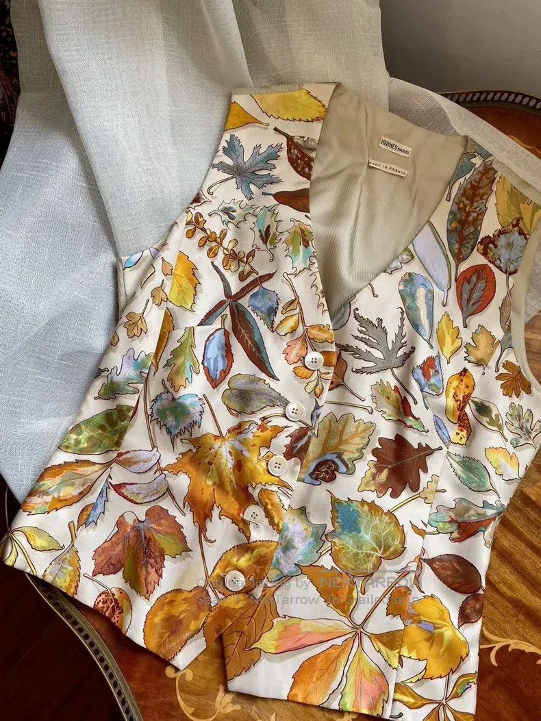 Hermes Hermes Silk vest Size S / US 4 / IT 40 - 1 Thumbnail
