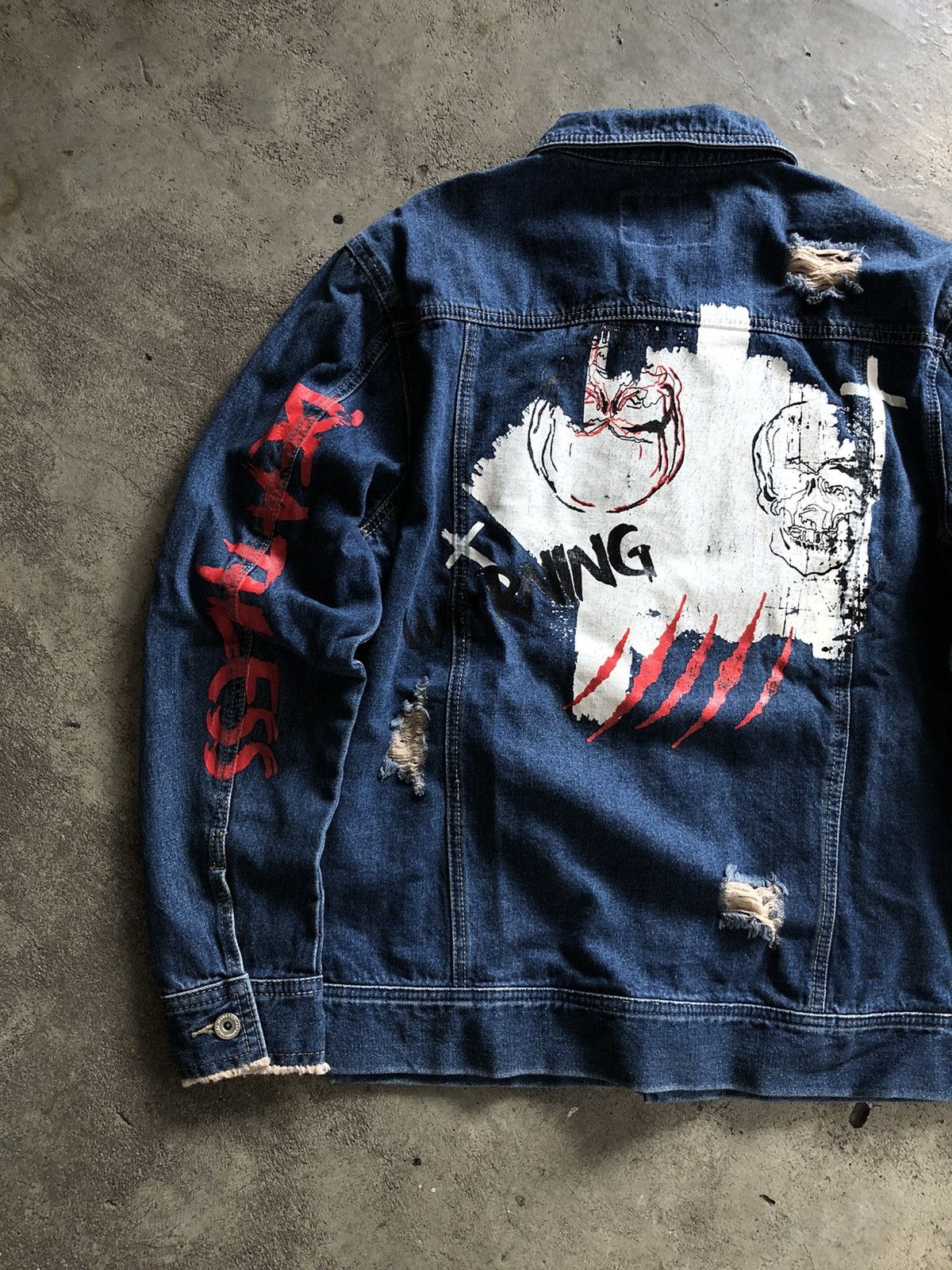 Other KAI-AAKMANN DENIM JACKET DISTRESSED Size US L / EU 52-54 / 3 - 2 Thumbnail