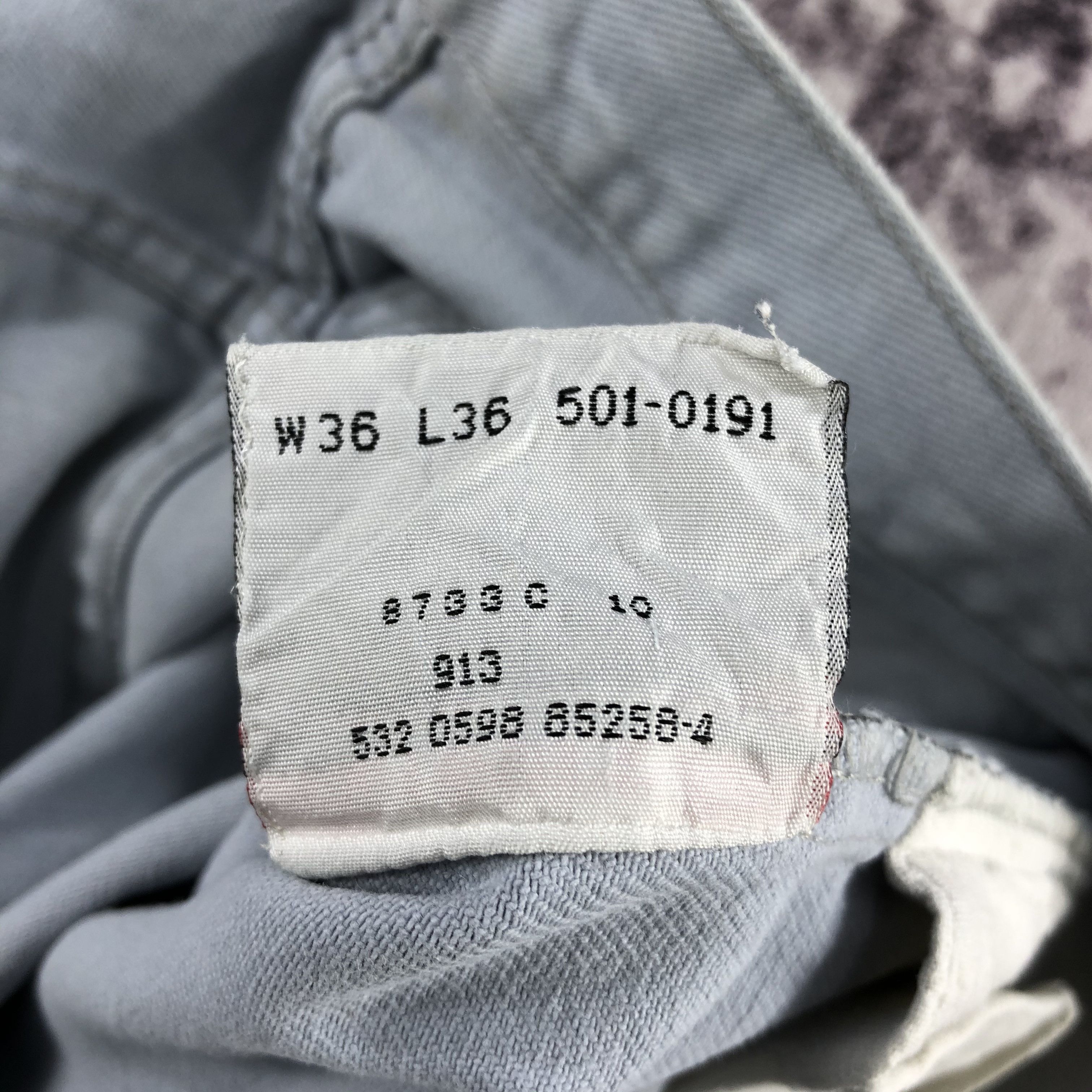 Levi's 90s Vintage Light Wash Levis 501 Jeans-JM2513 Size US 34 / EU 50 - 12 Thumbnail
