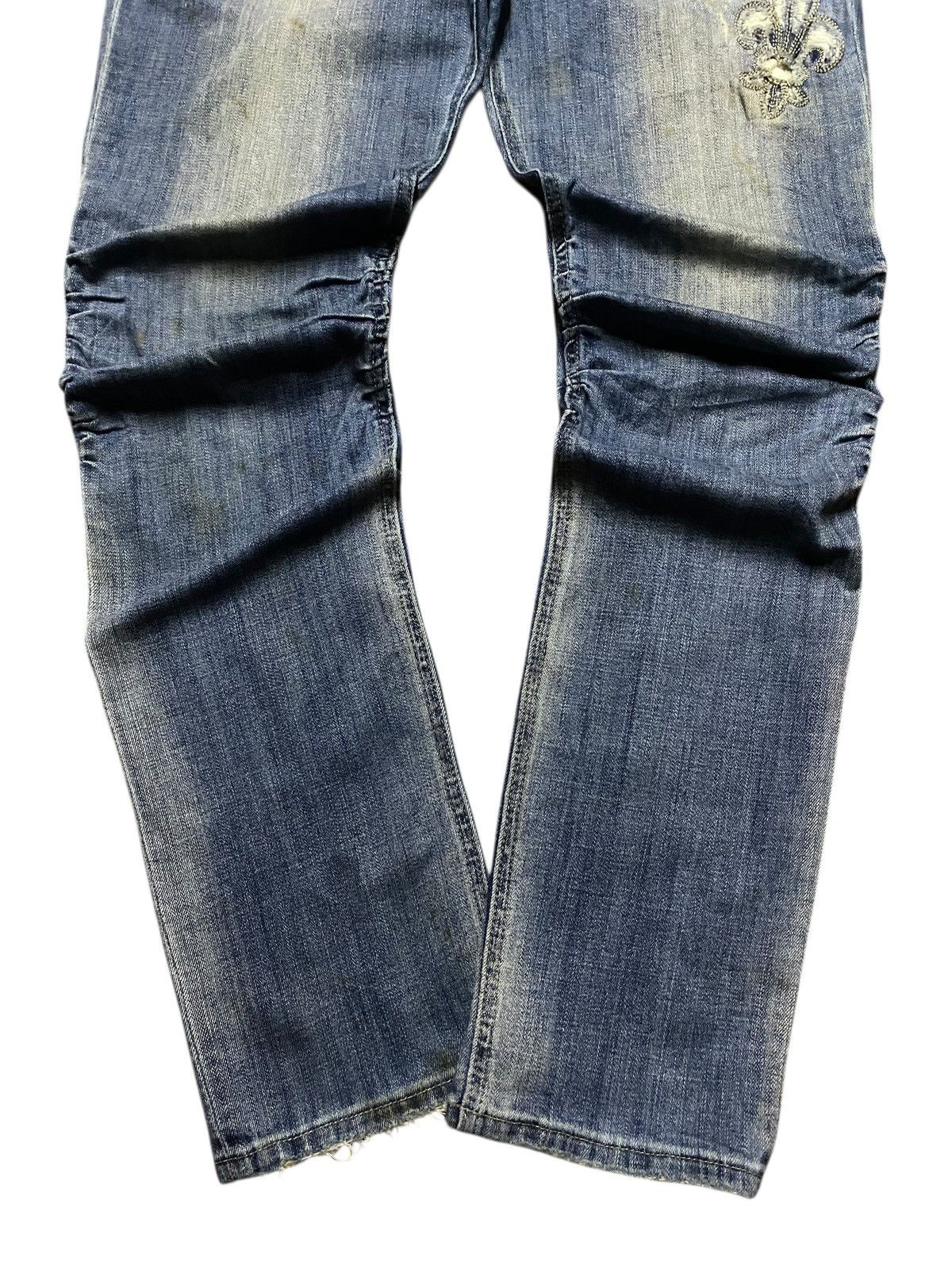 Cook Jeans Vintagw Cook Jeans Embroidery like Amiri Skinny Jeans Size US 35 - 5 Thumbnail