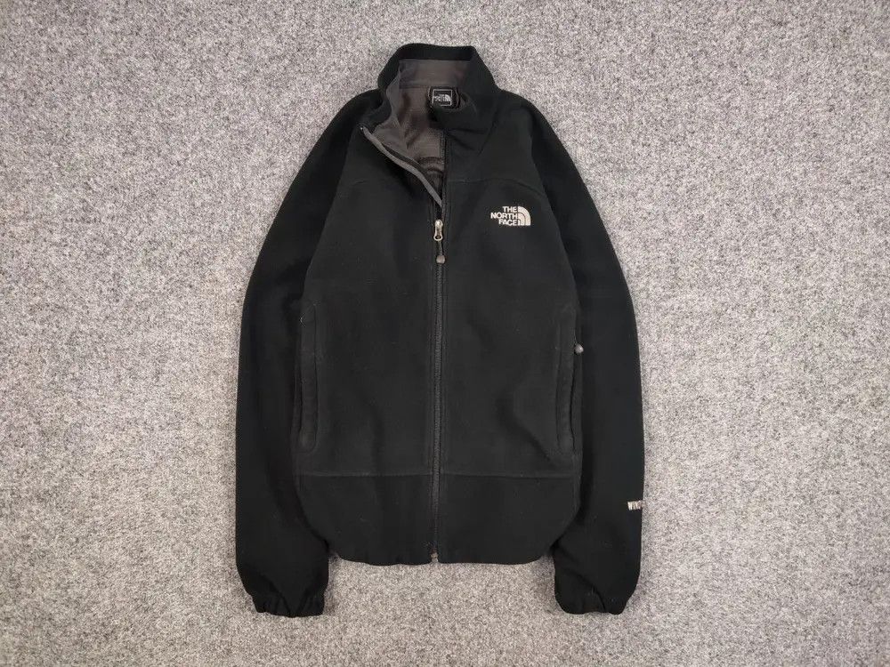 The North Face Vintage 90's The North Face Windwall Fleece Zip Black Jacket Size US M / EU 48-50 / 2 - 1 Thumbnail