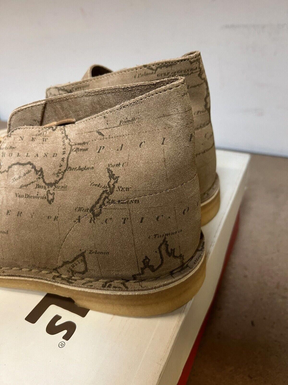 Supreme SS13 Supreme Clarks Desert Map Tan Suede Chukka Boots 65938 Size US 10 / EU 43 - 5 Thumbnail