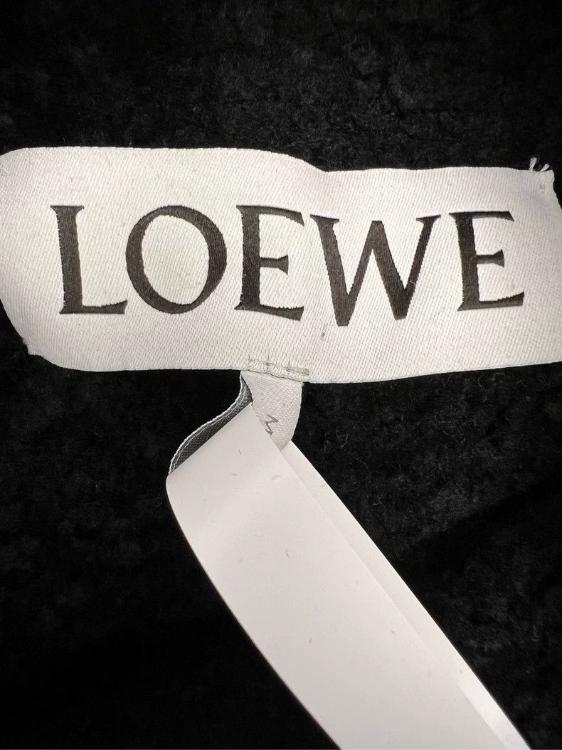 Loewe LOEWE Blue and black fur coat Size 4XL / US 24-26 - 4 Thumbnail