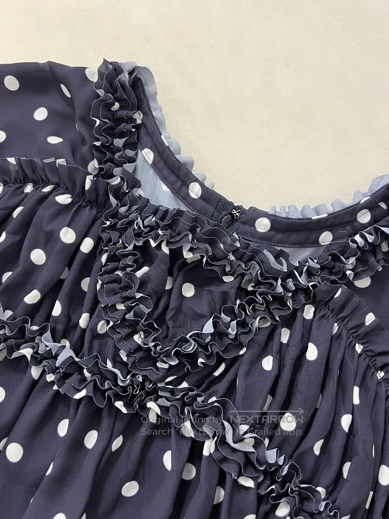Comme des Garcons Comme des Garcons Lace Polka Dot Top Size S / US 4 / IT 40 - 4 Thumbnail