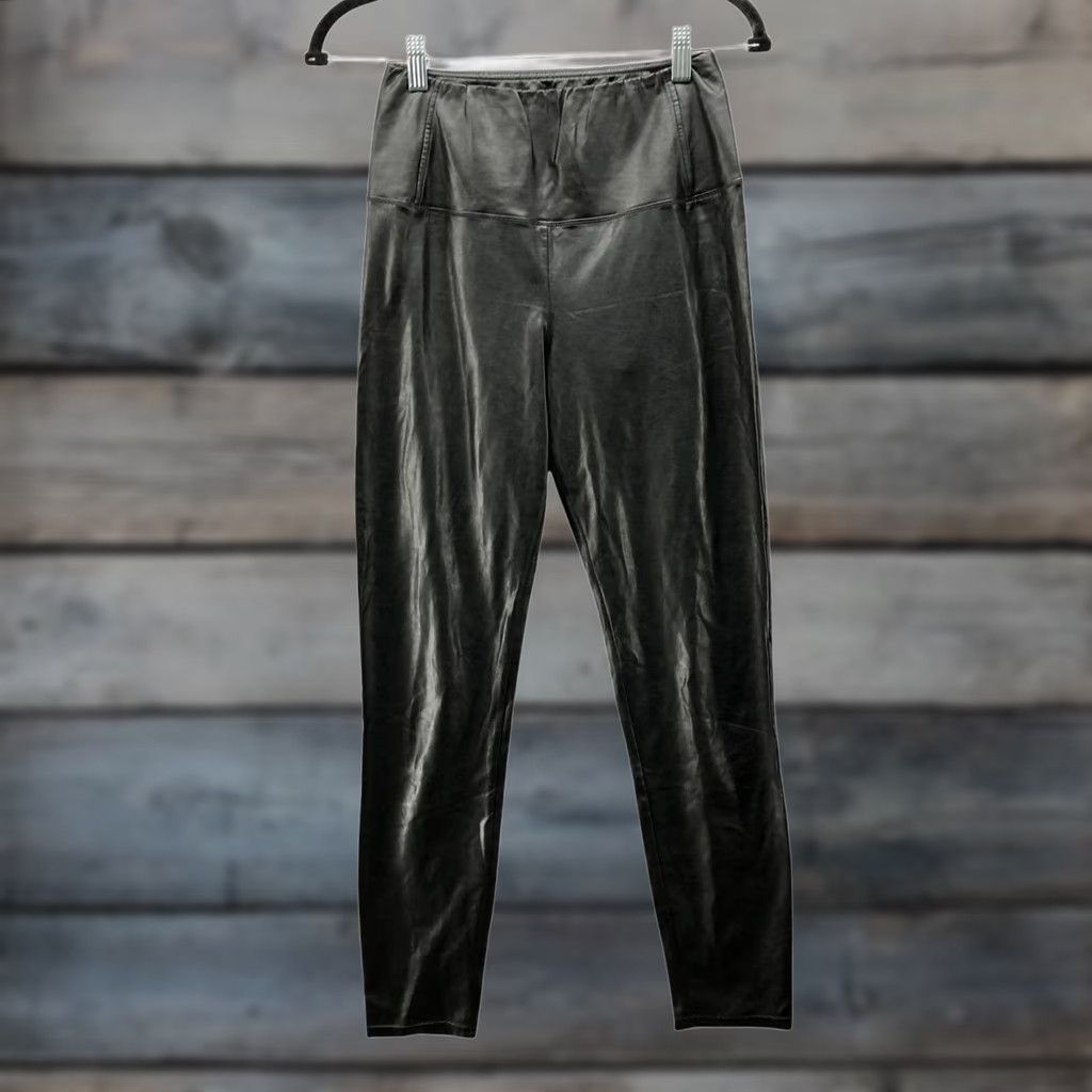 Aritzia Aritzia Wilfred Free Daria Faux Vegan Leather Leggings S High Waisted Black Women's Leggings XS? Size 28" / US 6 / IT 42 - 1 Thumbnail