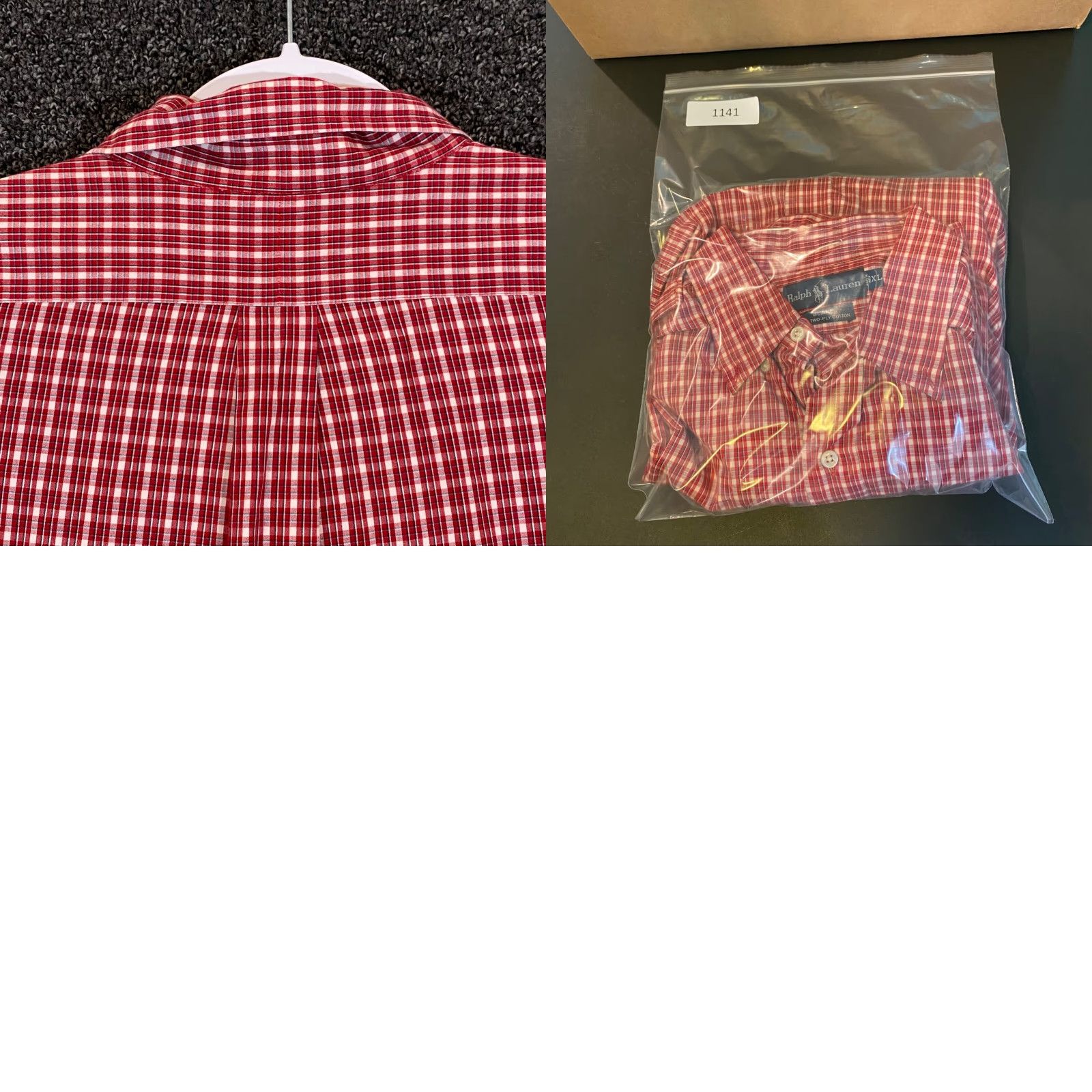 Ralph Lauren Ralph Lauren Blake Shirt Mens XL Red Read White Plaid Button Down Long Sleeve Preppy Shirt Size US XL / EU 56 / 4 - 8 Thumbnail