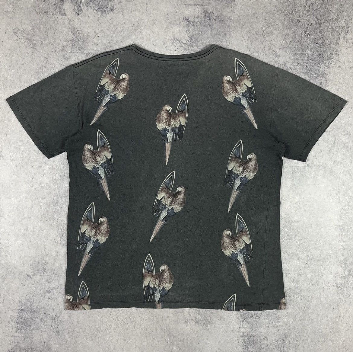 Allsaints Designer Allsaints surfin bird oversize fit y2k tee Size US M / EU 48-50 / 2 - 19 Thumbnail
