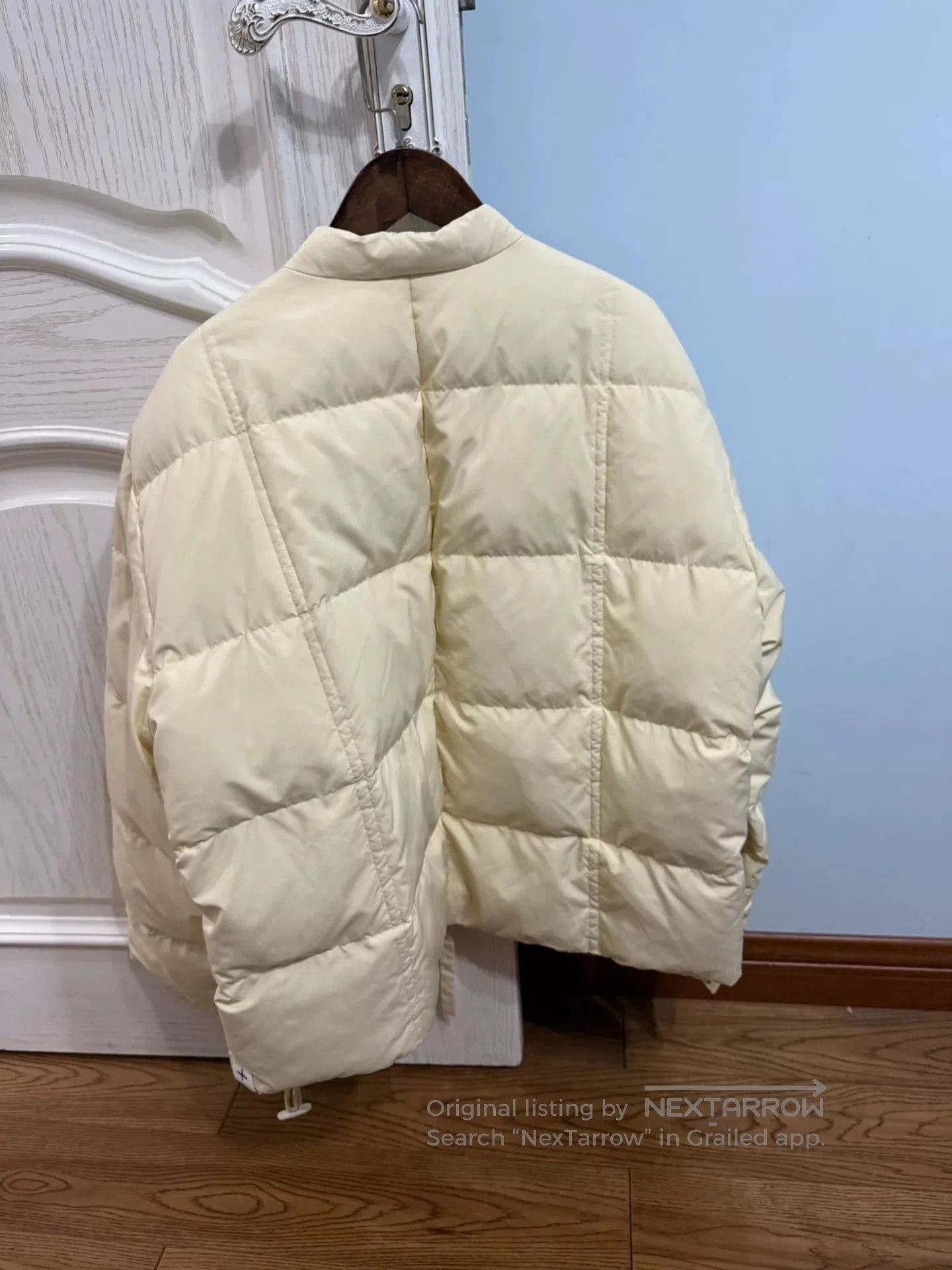 Jil Sander Jil Sander Down Jacket in Cream Color. Size M / US 6-8 / IT 42-44 - 5 Thumbnail