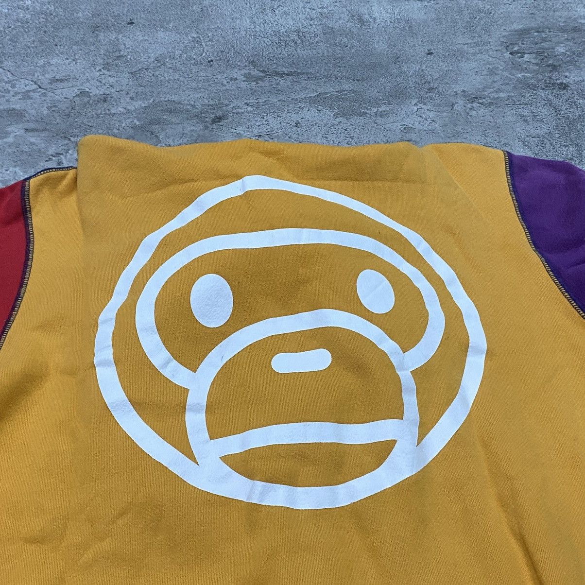 Bape Baby Milo BM Color Block Zip Hoodie Size US M / EU 48-50 / 2 - 2 Thumbnail
