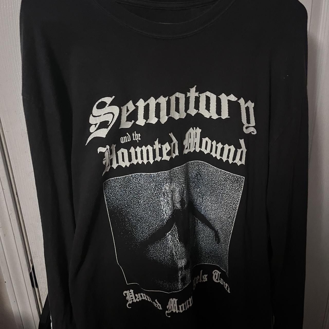 Haunted Mound Sematary bloody Angel tour long sleeve Size US L / EU 52-54 / 3 - 1 Thumbnail