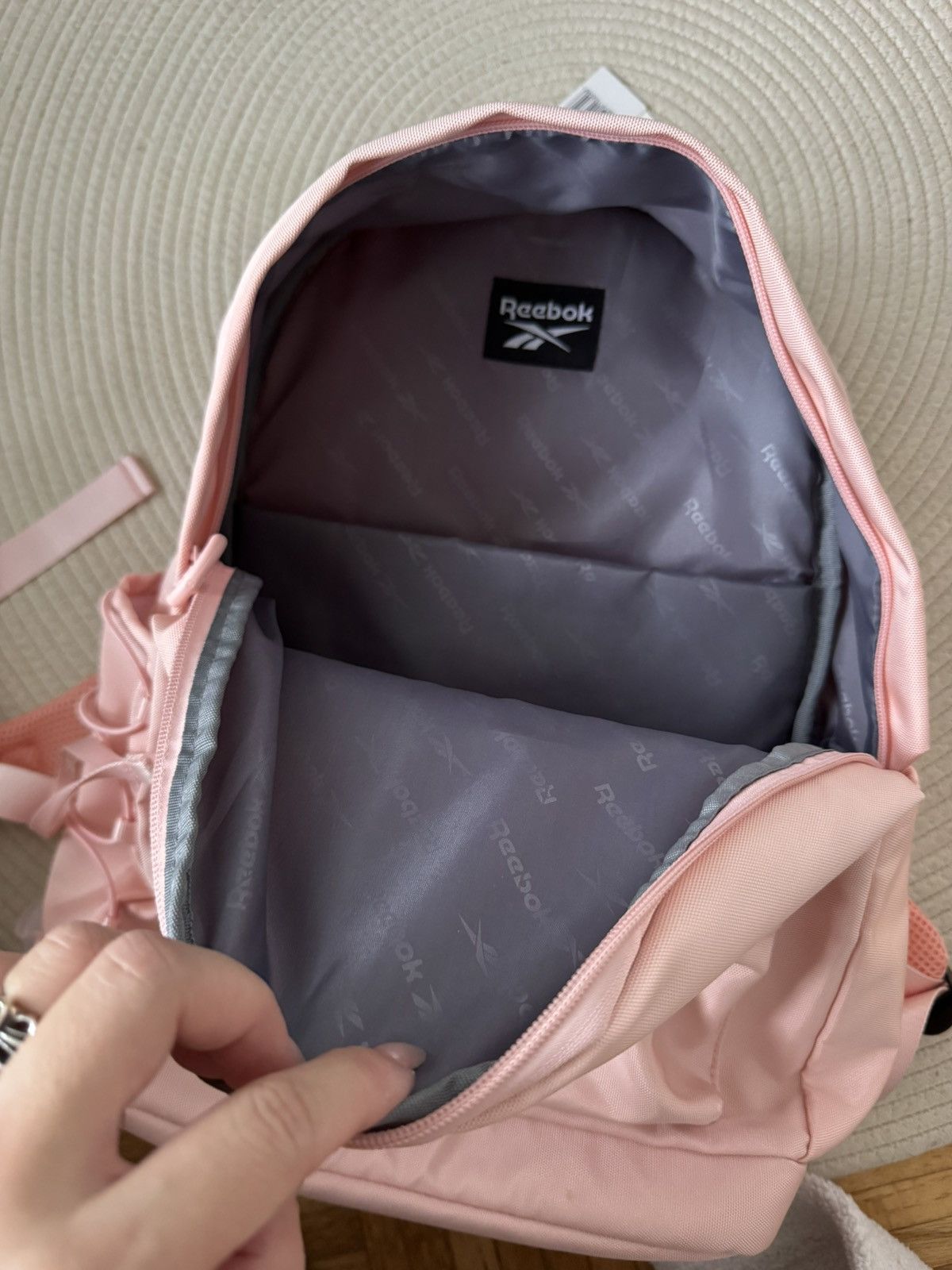 Reebok Reebok Pink Backpack Size ONE SIZE - 6 Thumbnail