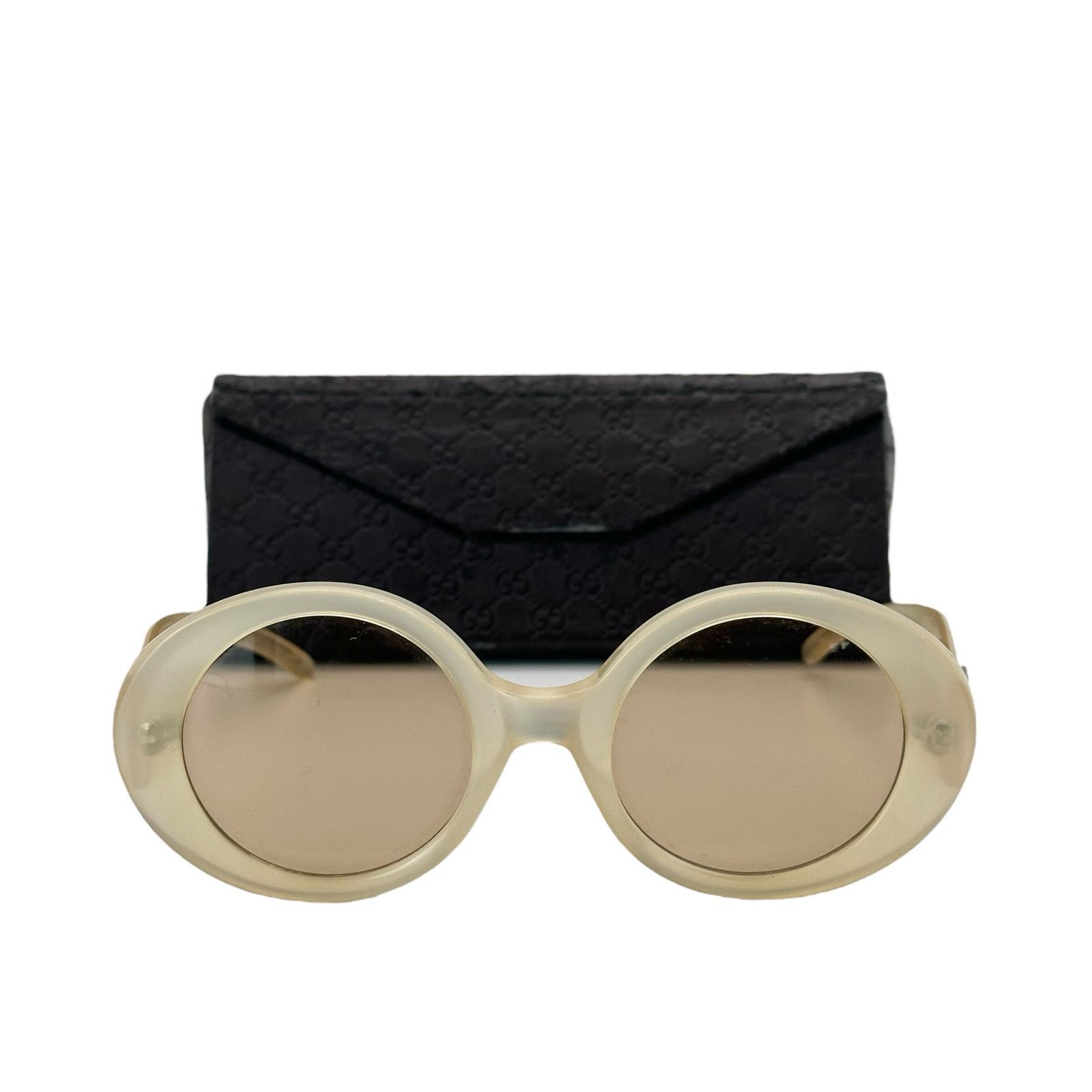 Gucci Gucci Pearlescent Sunglasses Size ONE SIZE - 2 Thumbnail