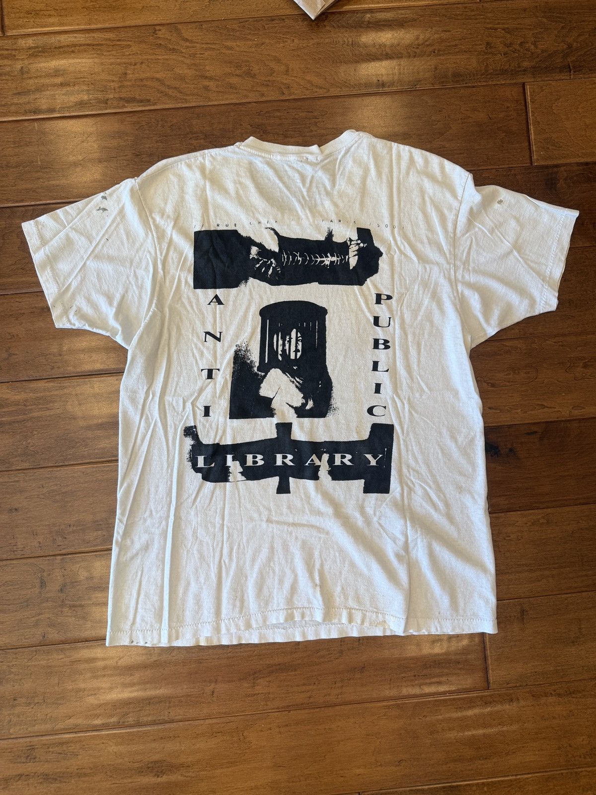 Enfants Riches Deprimes ERD Anti Public Library Vintage Tee Size US L / EU 52-54 / 3 - 4 Thumbnail