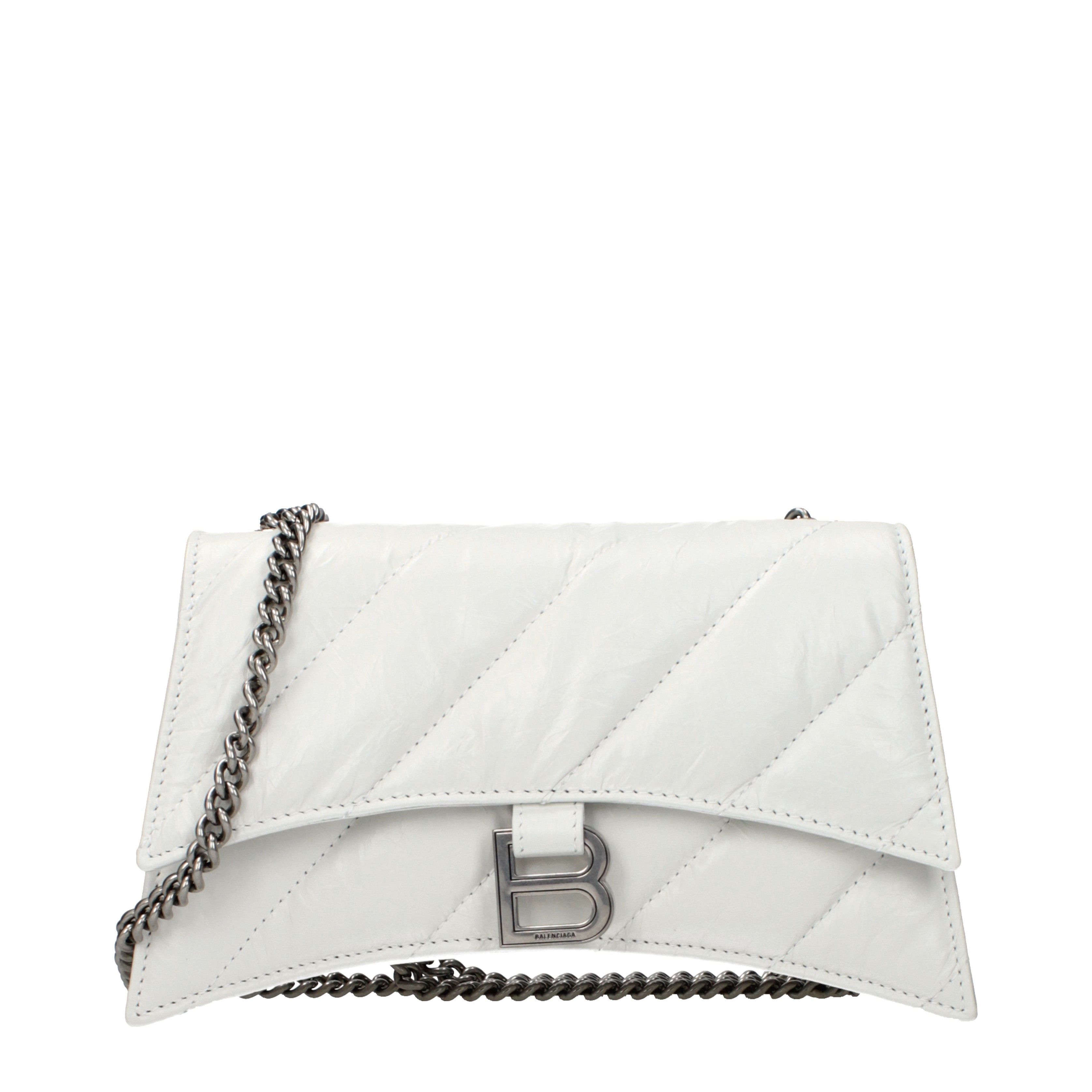 Balenciaga Balenciaga Crossbody Bags Women Leather White Size ONE SIZE - 1 Thumbnail