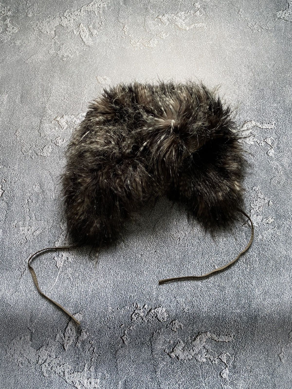 Japanese Brand Y2K Faux Fur Ushanka Vintage Fuzzy Warm Trapper Hat Size ONE SIZE - 3 Thumbnail