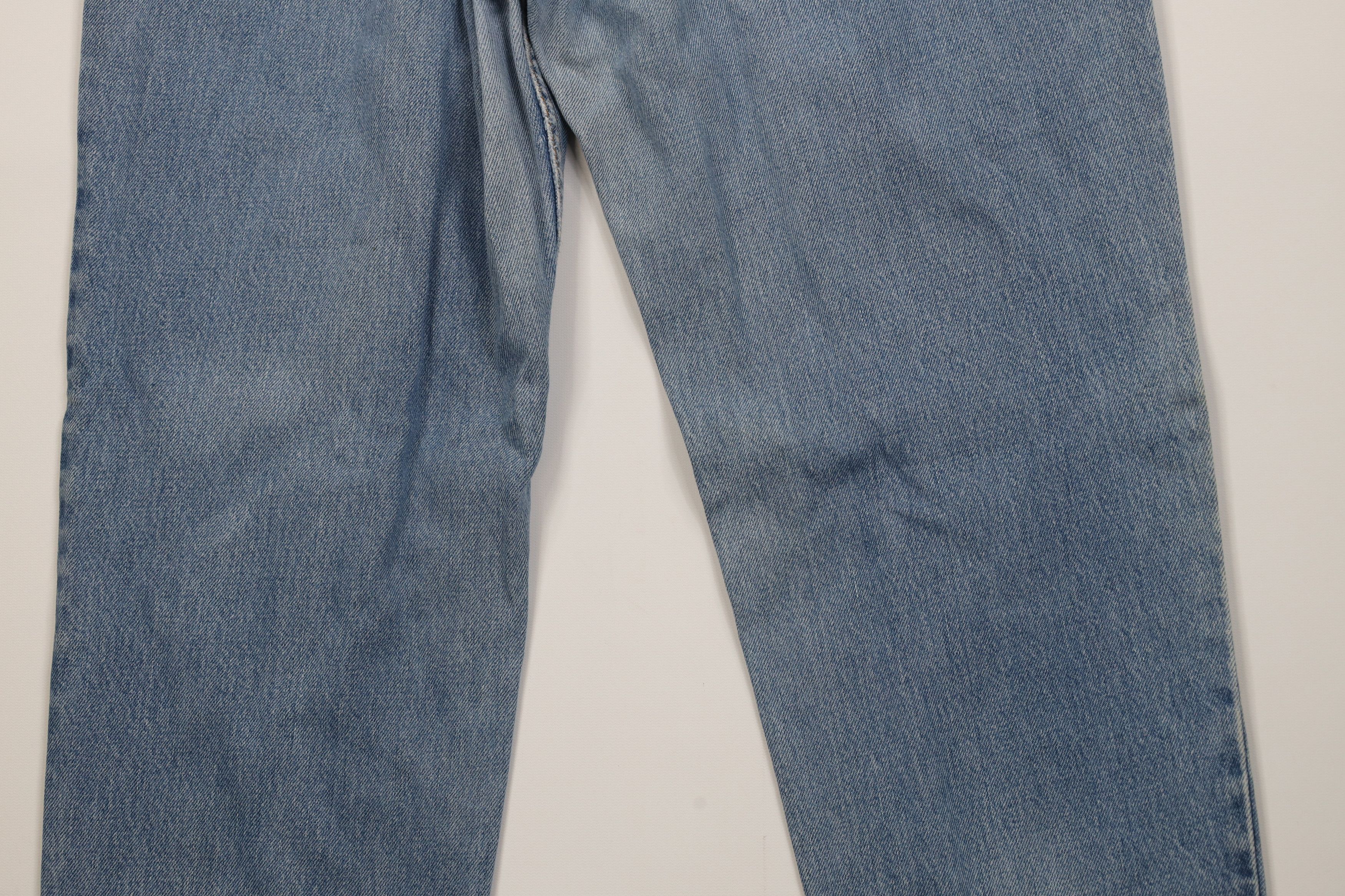 Levi's Vintage Y2K 2000 Levis 550 Juniors Long Tapered Leg Jeans Size 36" / US 14 / IT 50 - 13 Thumbnail