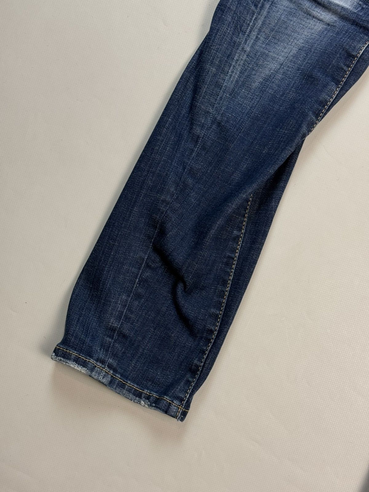 Dsquared2 Dsquared2 Men’s Distressed Denim Tidy Biker Jeans Size 48 Size US 32 / EU 48 - 8 Thumbnail