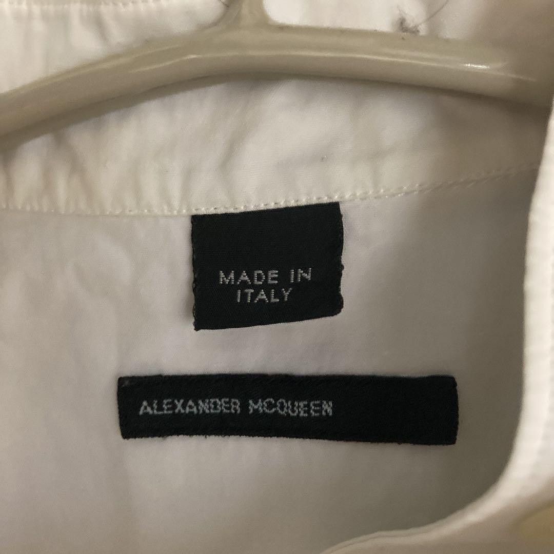 Alexander McQueen Alexander McQueen baroque 90s white shirt size 46 Size US M / EU 48-50 / 2 - 6 Thumbnail
