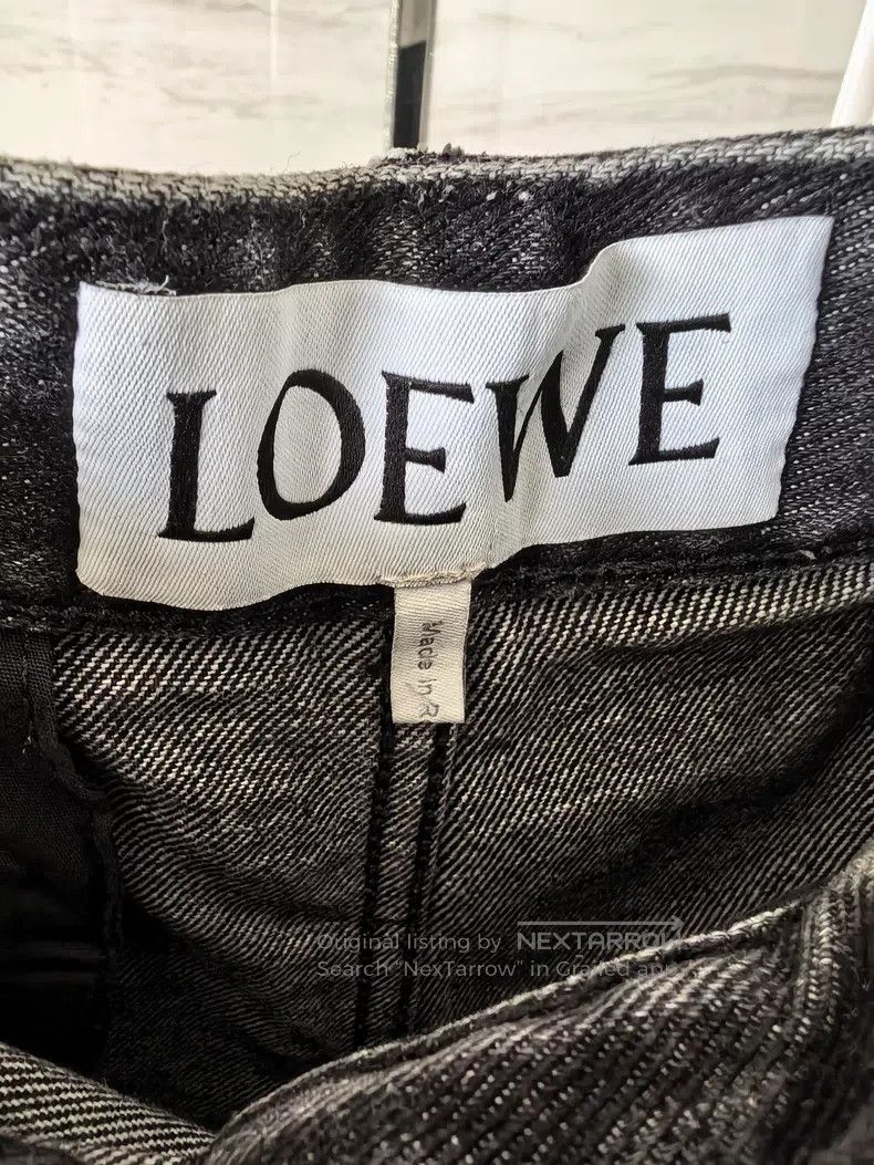 Loewe Loewe FW21 7/8 Denim Pants Size US 30 / EU 46 - 3 Thumbnail
