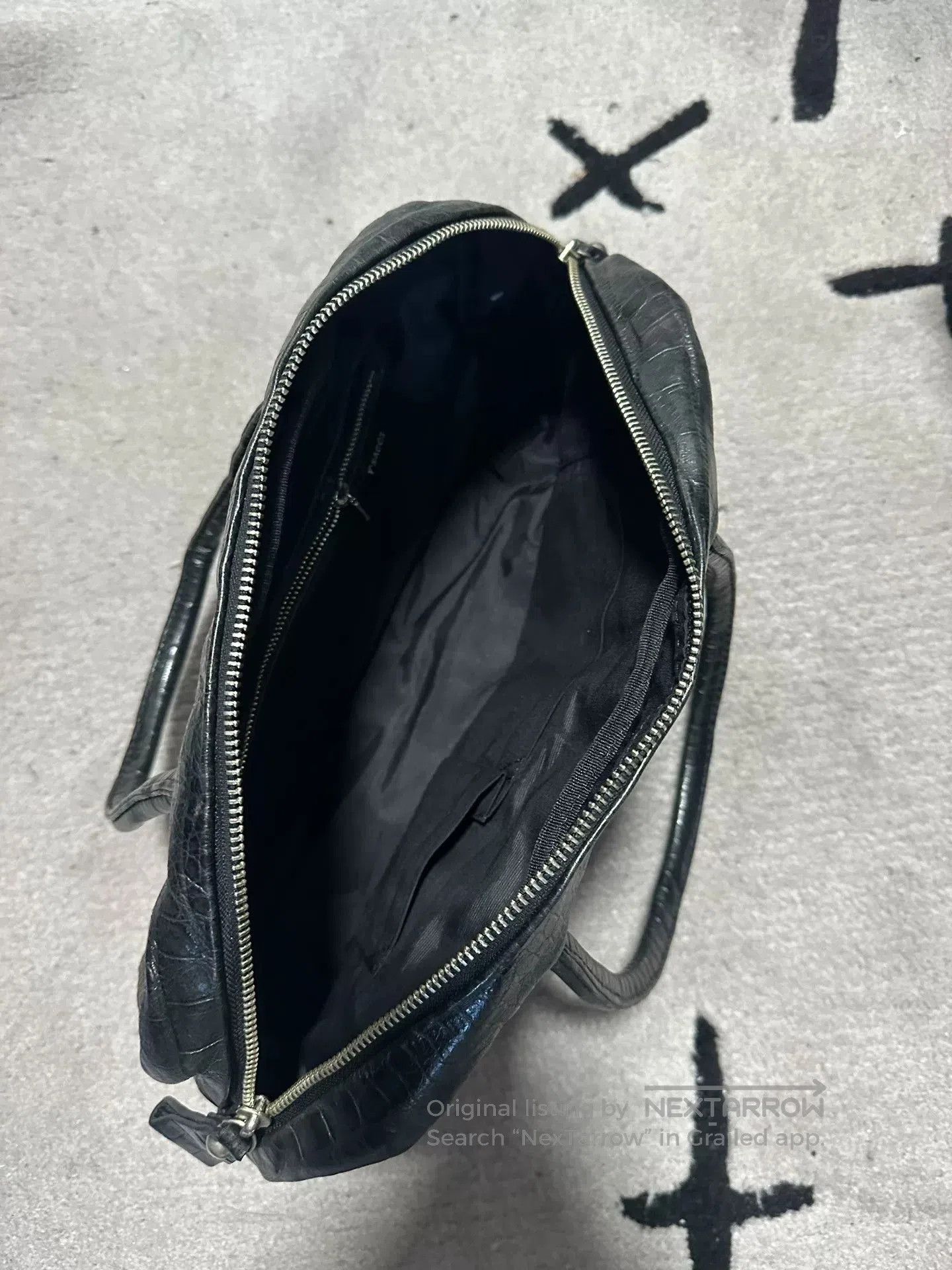 Yohji Yamamoto Y'Saccs Yohji Yamamoto Leather Hand Bag. Size ONE SIZE - 4 Thumbnail