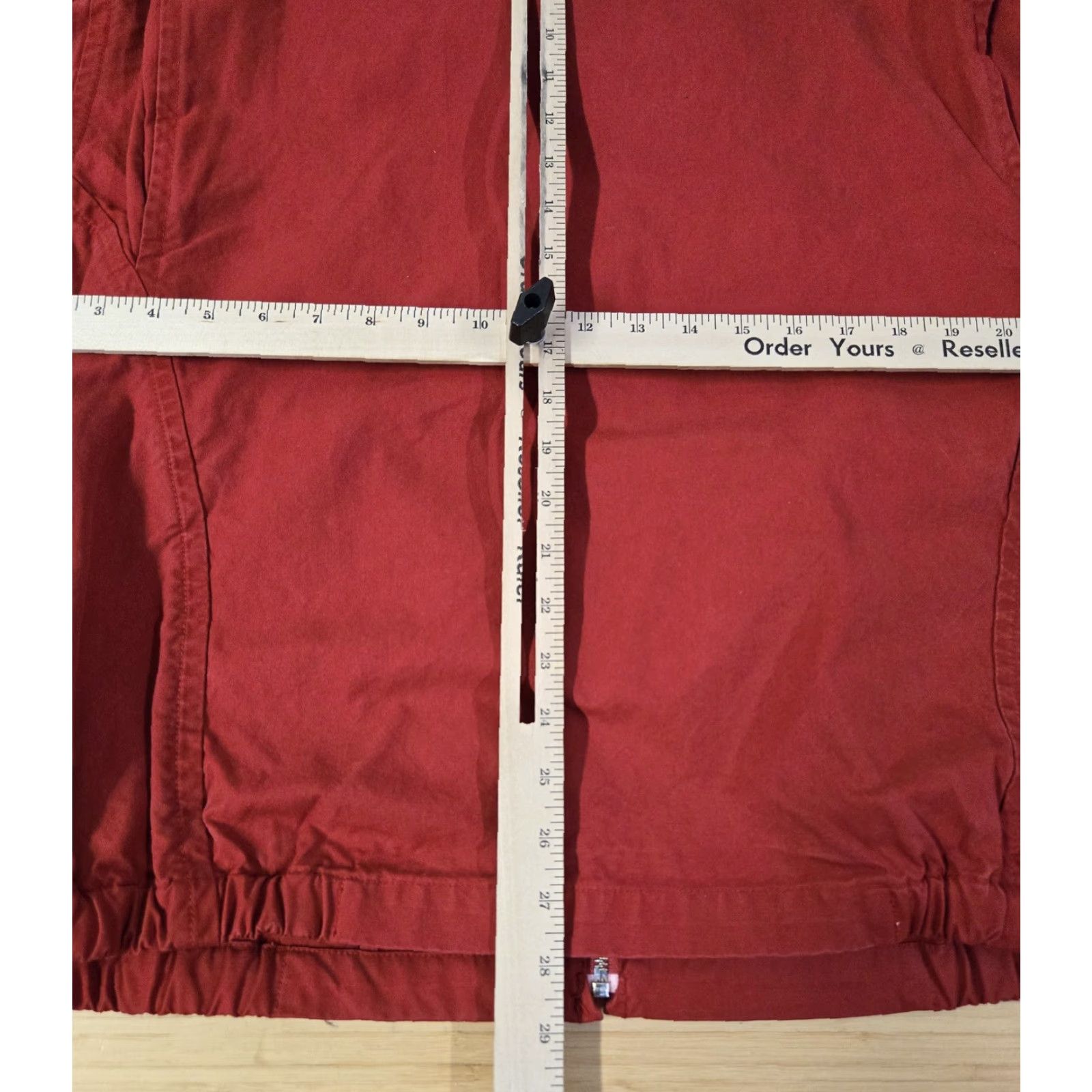 Nautica Nautica Jacket Mens M Red Full Zip Cotton Casual Lightweight Classic Logo Size US M / EU 48-50 / 2 - 8 Thumbnail