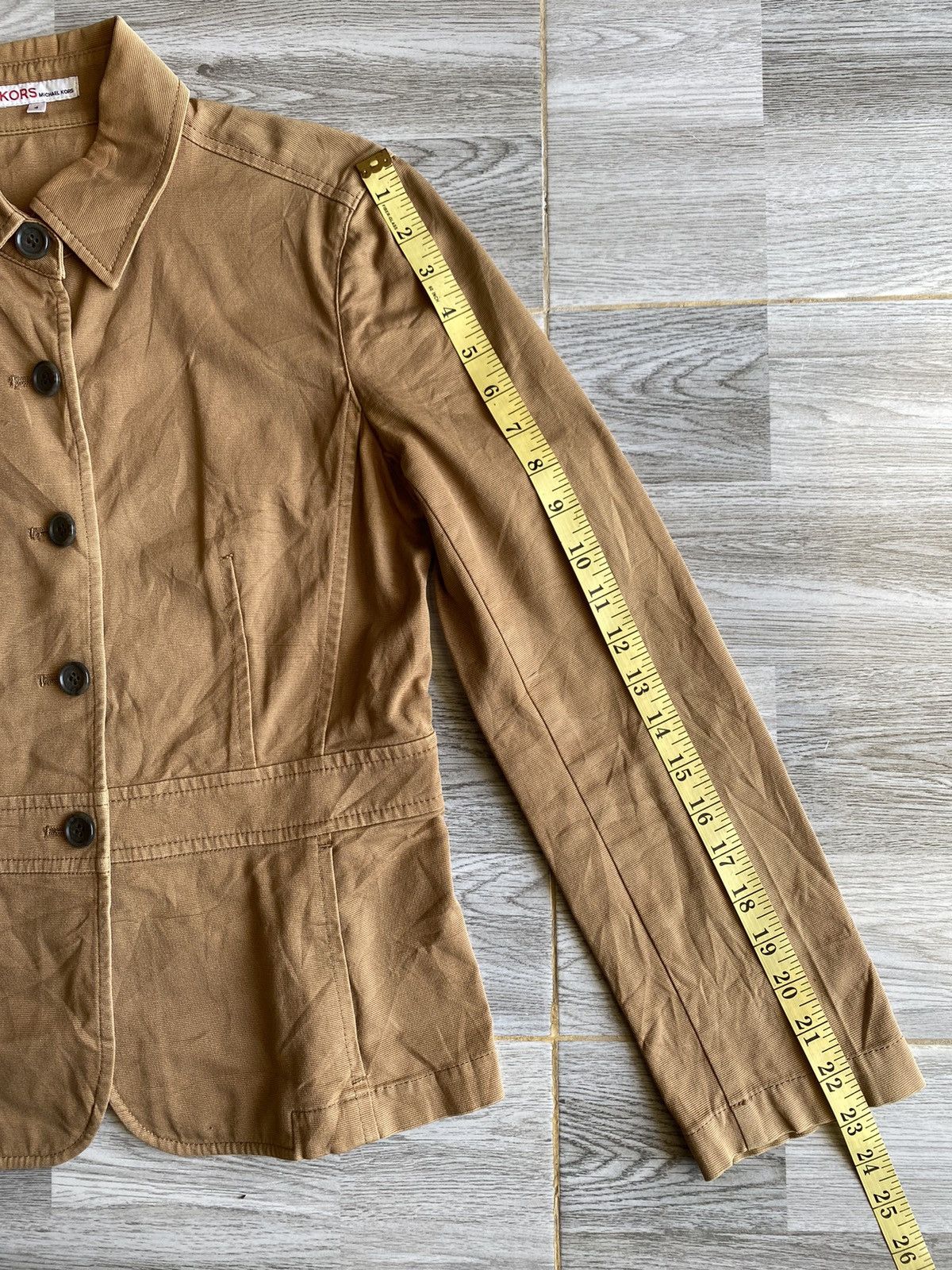 Michael Kors Michael Kors Woman Crop Jacket Size M / US 6-8 / IT 42-44 - 18 Thumbnail
