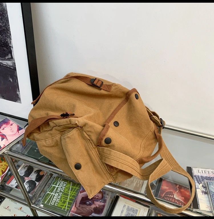 Japanese Brand × Vintage Utility grunge military messenger shoulder bag Size ONE SIZE - 6 Thumbnail