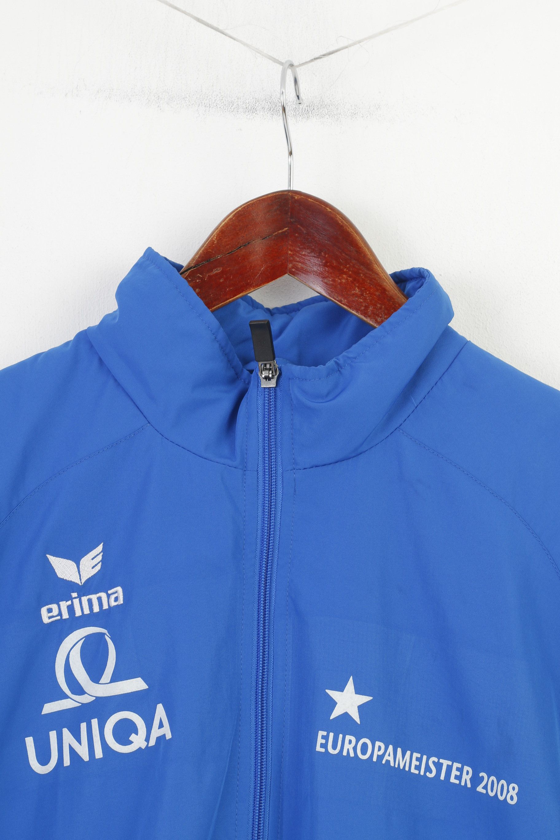Erima Erima Men 42 M Jacket Blue Europameister 2008 4538 Size US M / EU 48-50 / 2 - 2 Thumbnail
