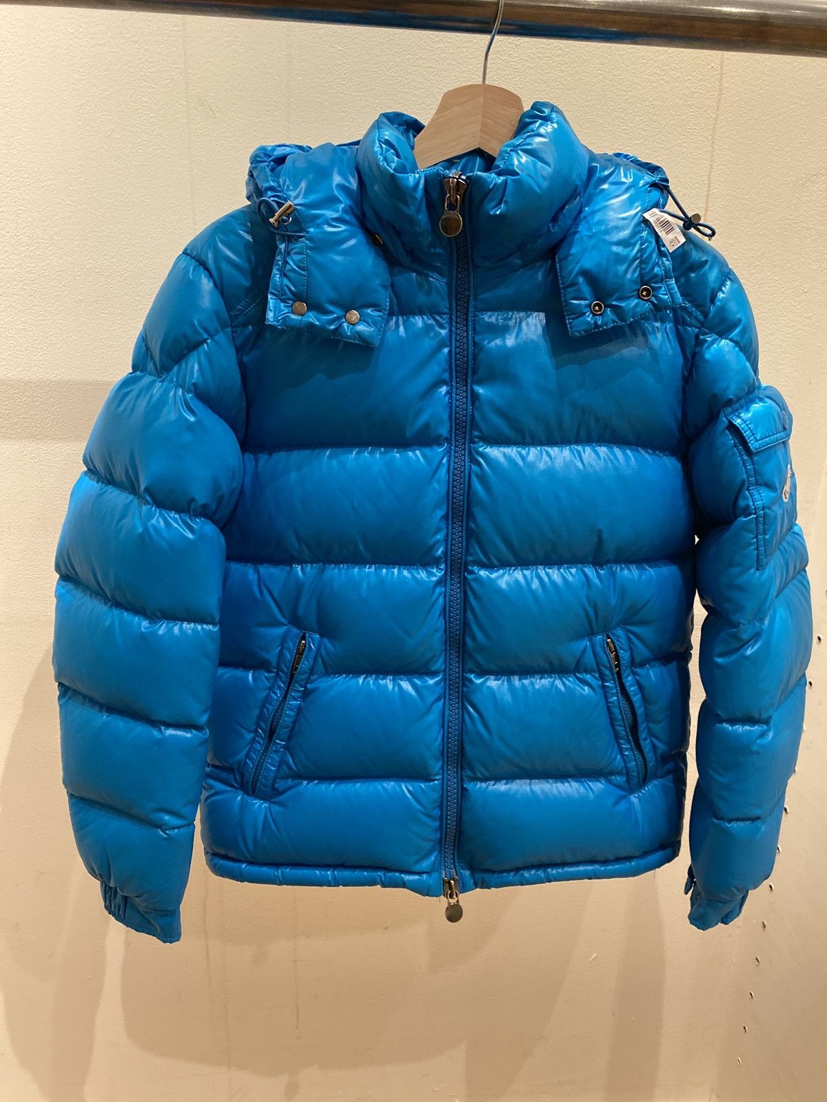 Pre-owned Moncler Maya Giubbotto Down Jacket In Multicolor