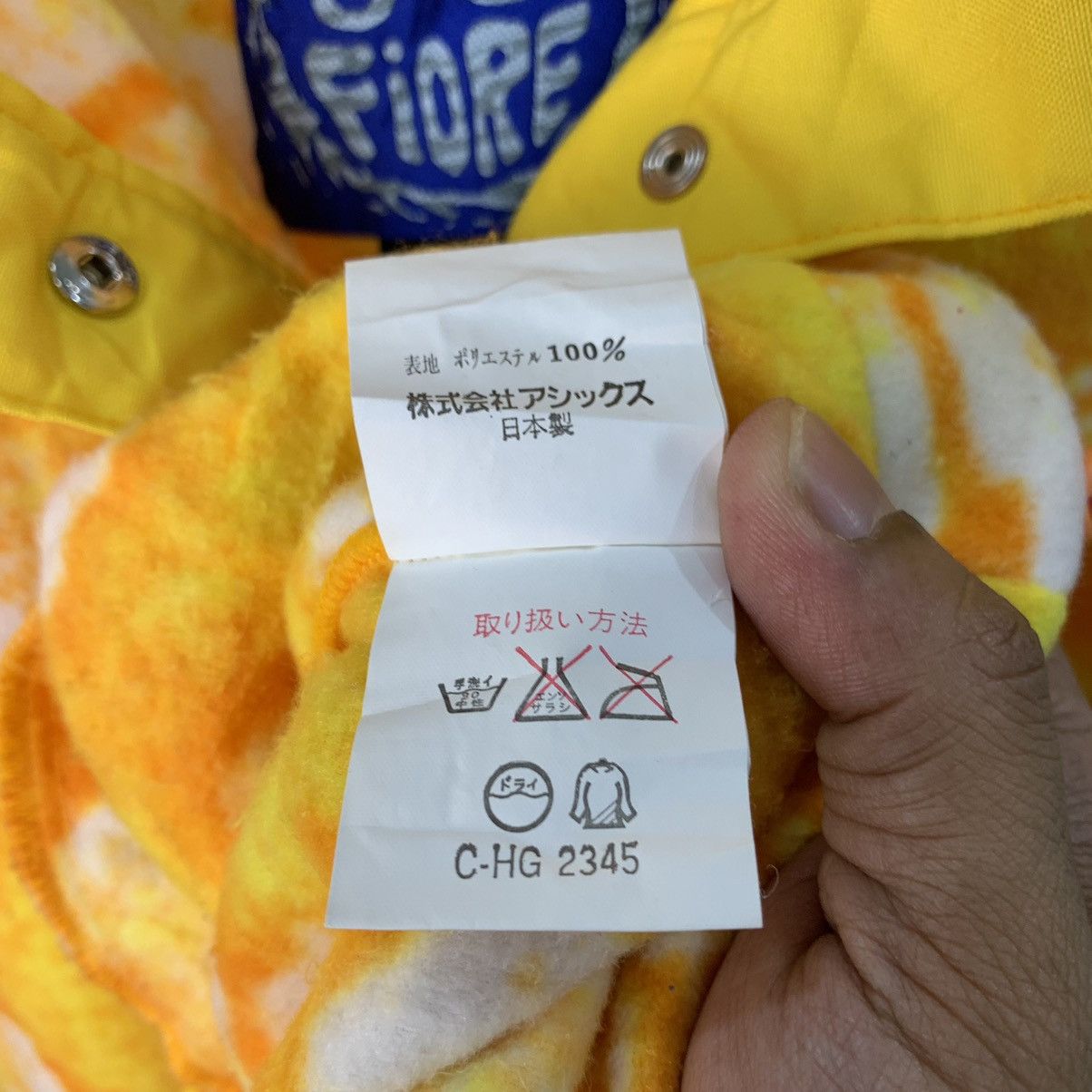 Japanese Brand Jo Jo Fiore Fleece Sweater Half Button Size US L / EU 52-54 / 3 - 3 Thumbnail