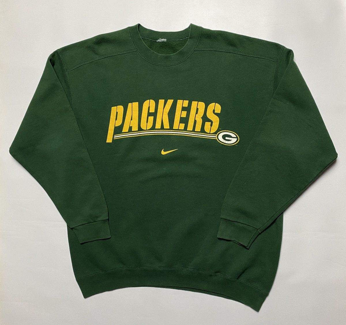 NFL Vintage Nike Packers NFL Sweatshirt Made in USA Men’s XL Size US XL / EU 56 / 4 - 1 Thumbnail