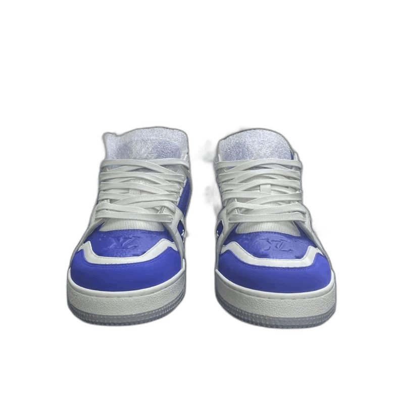 Louis Vuitton Louis Vuitton Louis Vuitton Lv Trainer LowTop Sneakers Blu Size US 8.5 / EU 41-42 - 1 Thumbnail