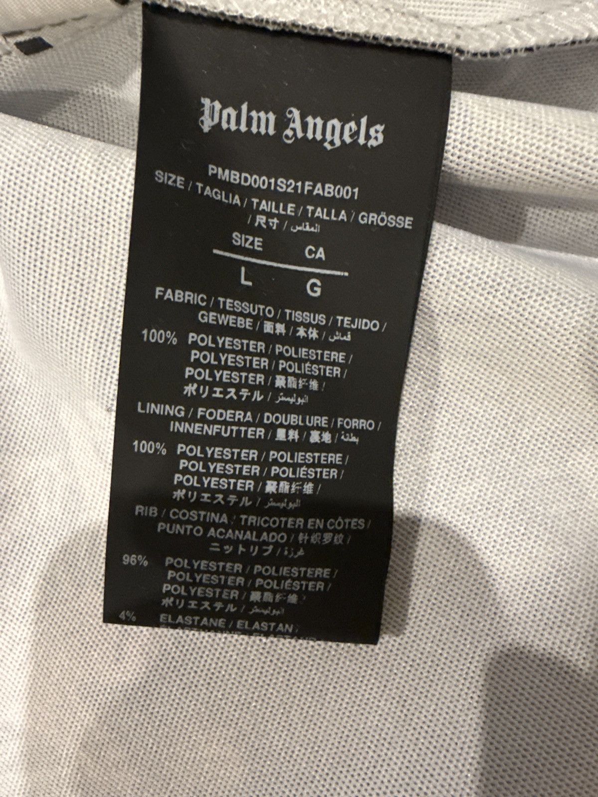 Palm Angels PALM ANGELS JUNGLE TRACK JACKET Size US L / EU 52-54 / 3 - 8 Thumbnail