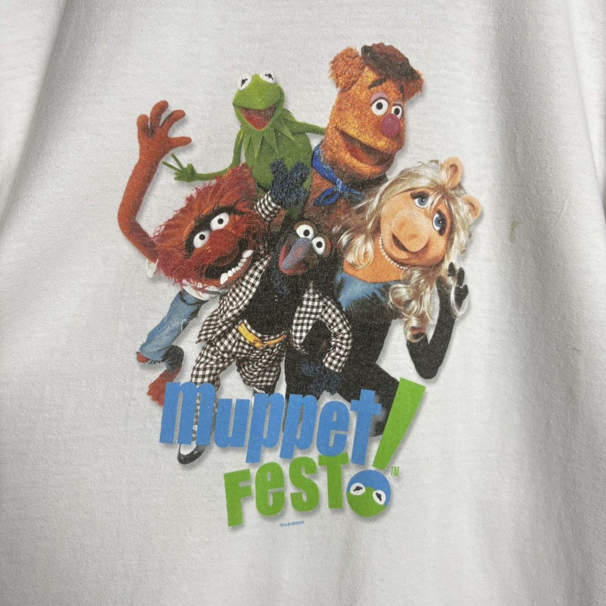 Cartoon Network Vintage 90s Muppets Fest Jim Henson T-Shirt Size US L / EU 52-54 / 3 - 3 Thumbnail