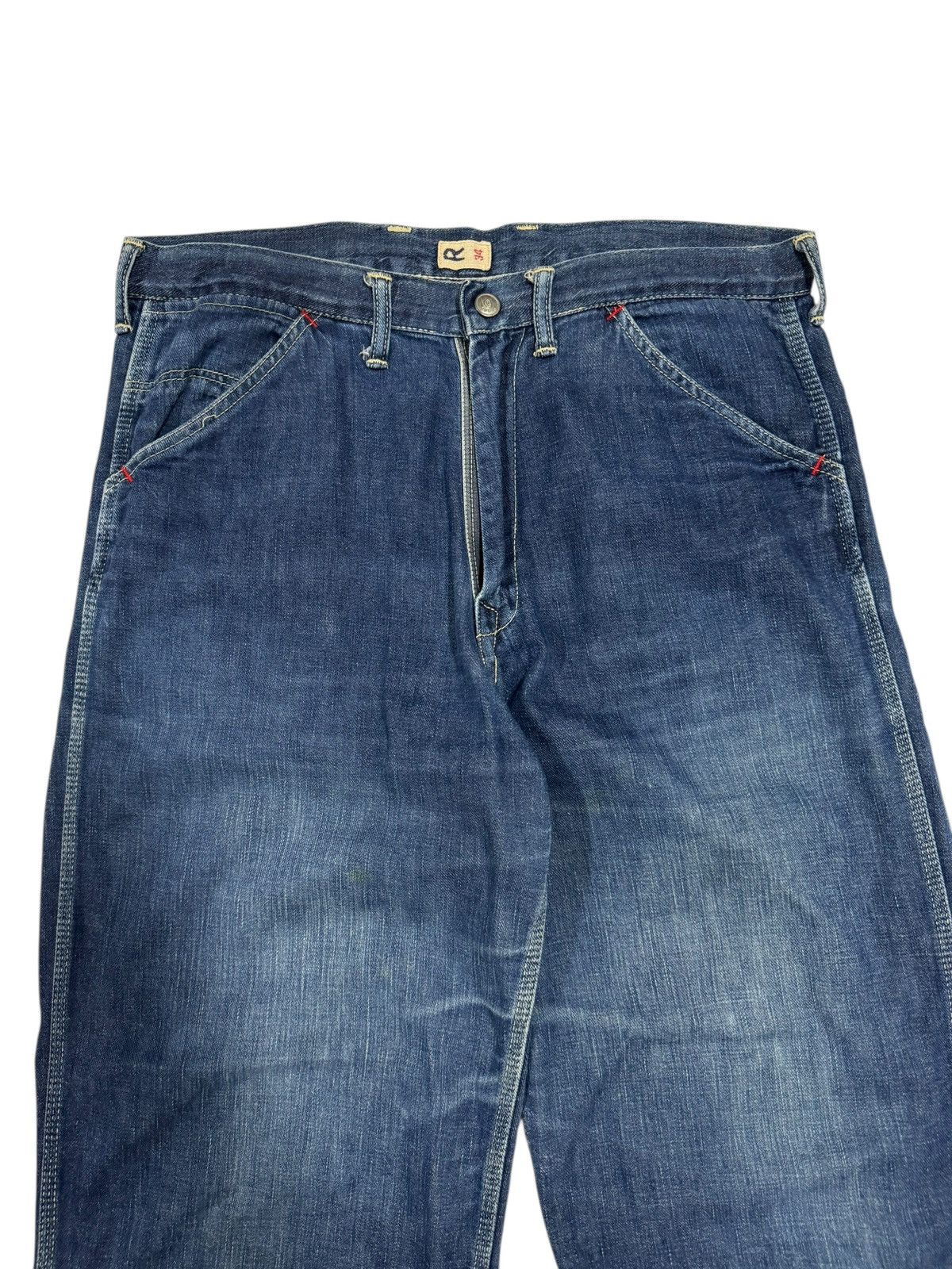45rpm × Vintage Vtg🔥R By 45Rpm Baggy Jeans Size US 34 / EU 50 - 3 Thumbnail
