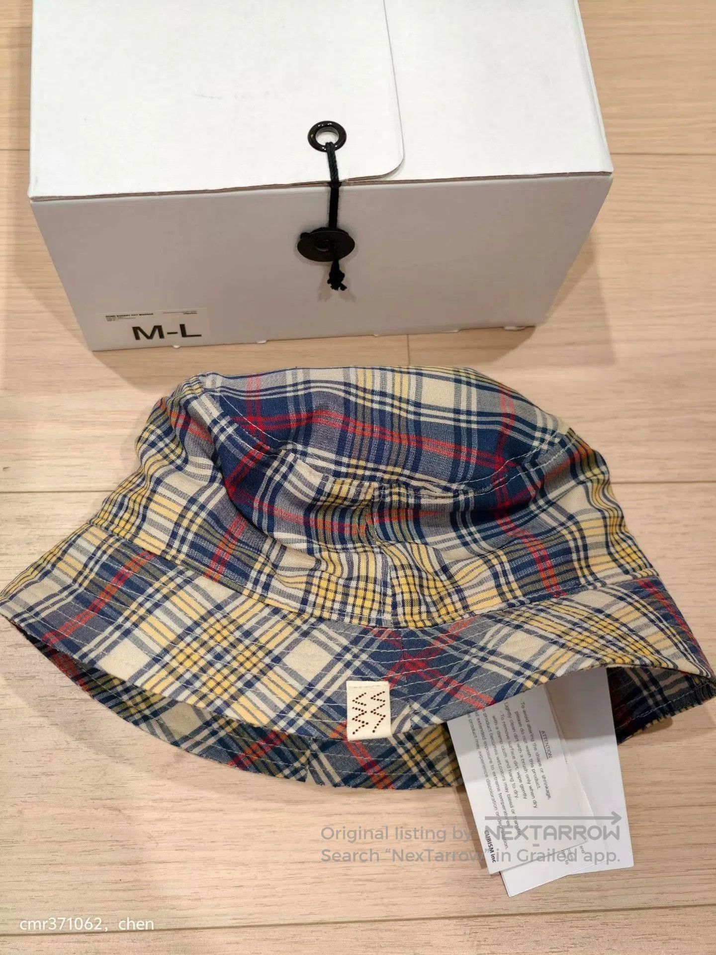 Visvim VISVIM 23SS DOME BUCKET HAT MADRAS. Size ONE SIZE - 2 Thumbnail