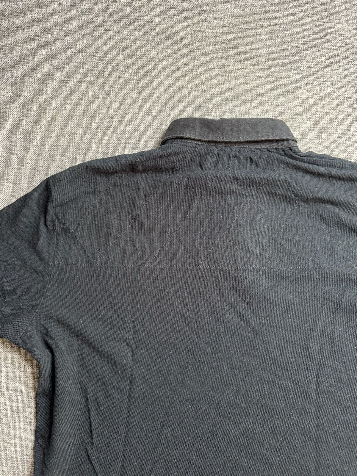 Polo Ralph Lauren × Ralph Lauren Vintage Polo Ralph Lauren Big Logo Collar black T-Shirt Size US XL / EU 56 / 4 - 13 Thumbnail