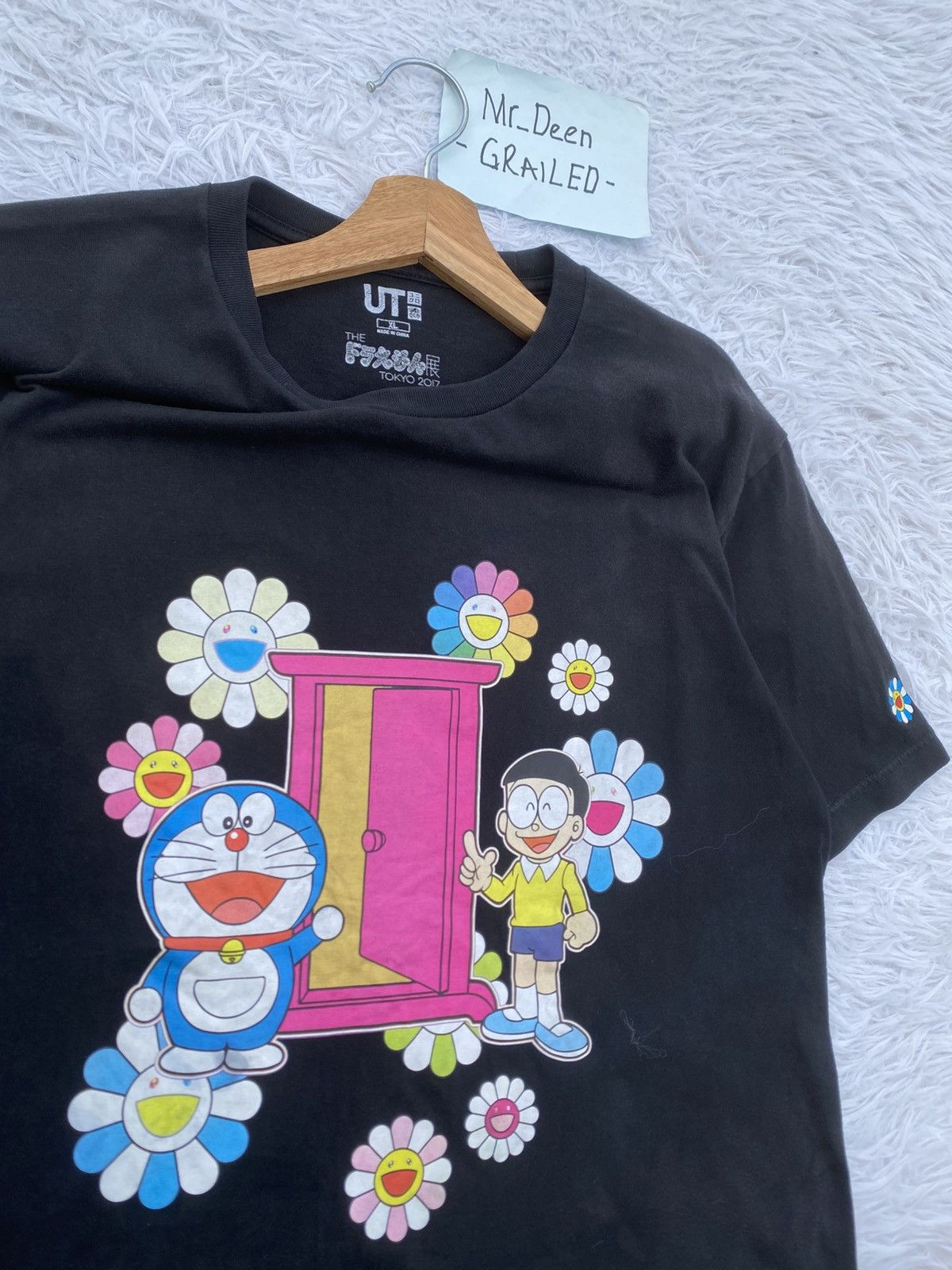 Takashi Murakami Rare Uniqlo x Takashi Murakami Doraemon Print Tshirt Size US XL / EU 56 / 4 - 7 Thumbnail