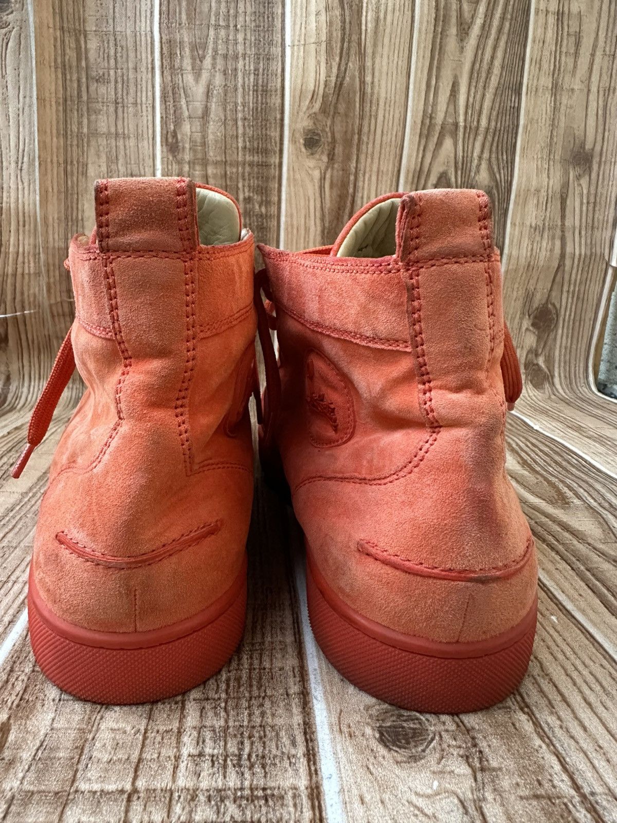 Christian Louboutin Christian Louboutin Louis Spikes Red Bottoms Sneakers Size US 11 / EU 44 - 15 Thumbnail