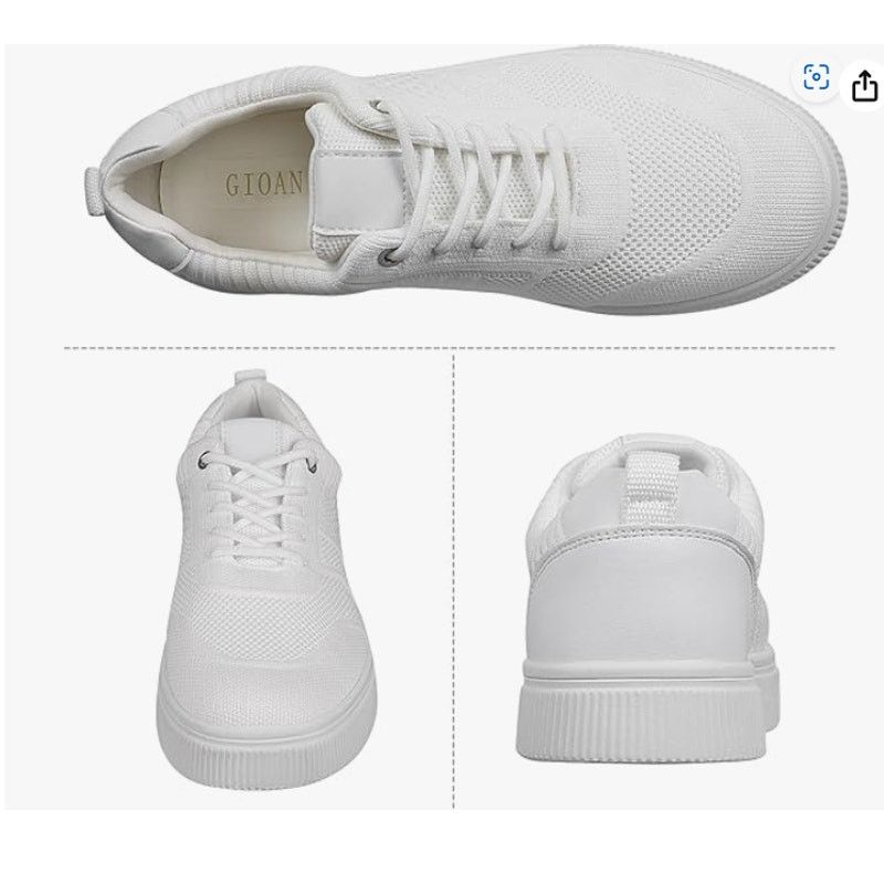 The Unbranded Brand Platform Walking Slip Ons Breathable Mesh Memory Foam SIZE 5 Size US 5 / IT 35 - 1 Thumbnail