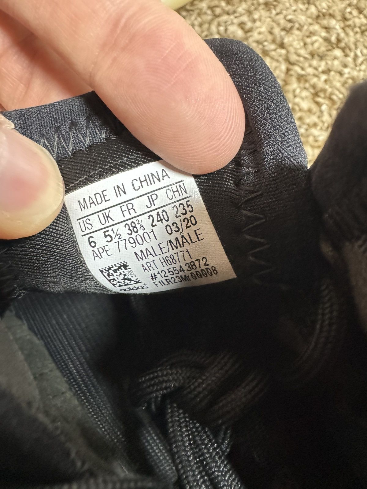 Yeezy Adidas Yeezy QNTM Basketball Sneakers Trainers (Men's Size 6 Size US 6 / EU 39 - 8 Thumbnail