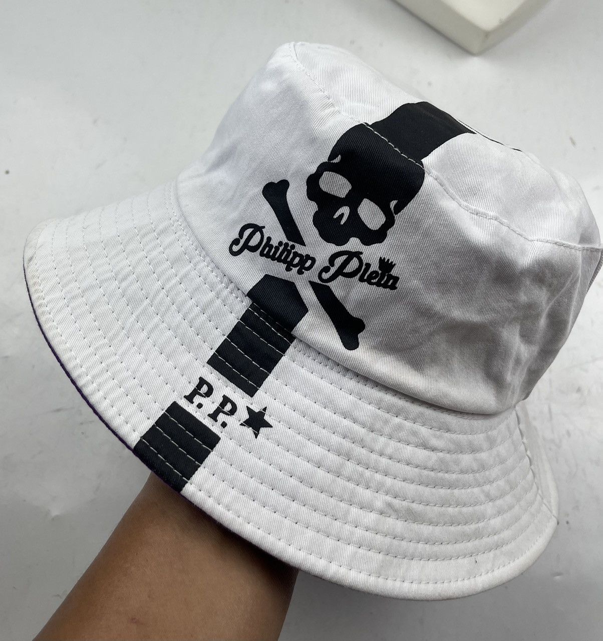 Philipp Plein reversible fila x phillipp plein skull bucket hat tc47 Size ONE SIZE - 3 Thumbnail