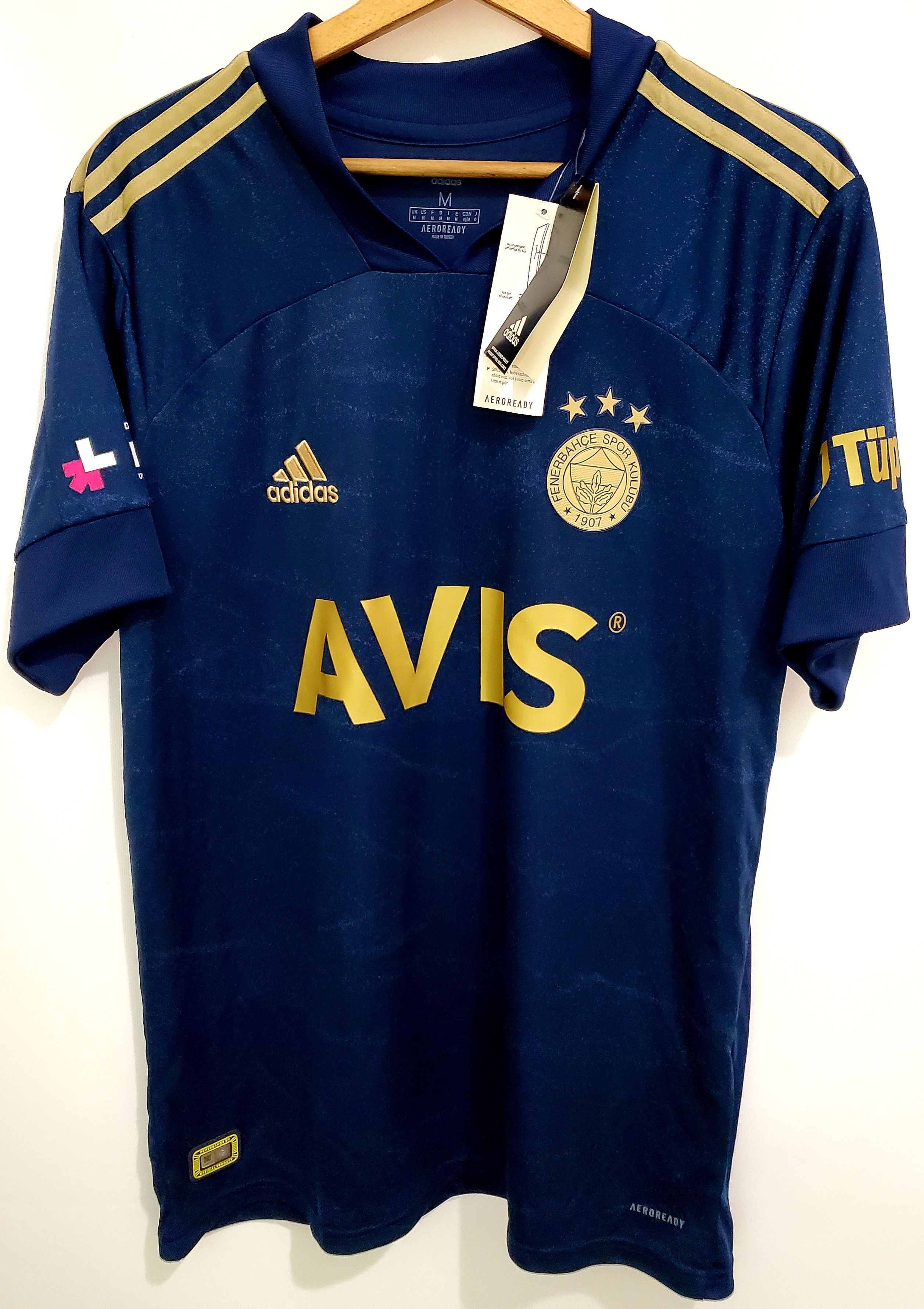 Adidas BNWT FENERBAHCE TURKEY 2020 2021 HOME #10 OZIL New Size US M / EU 48-50 / 2 - 2 Thumbnail