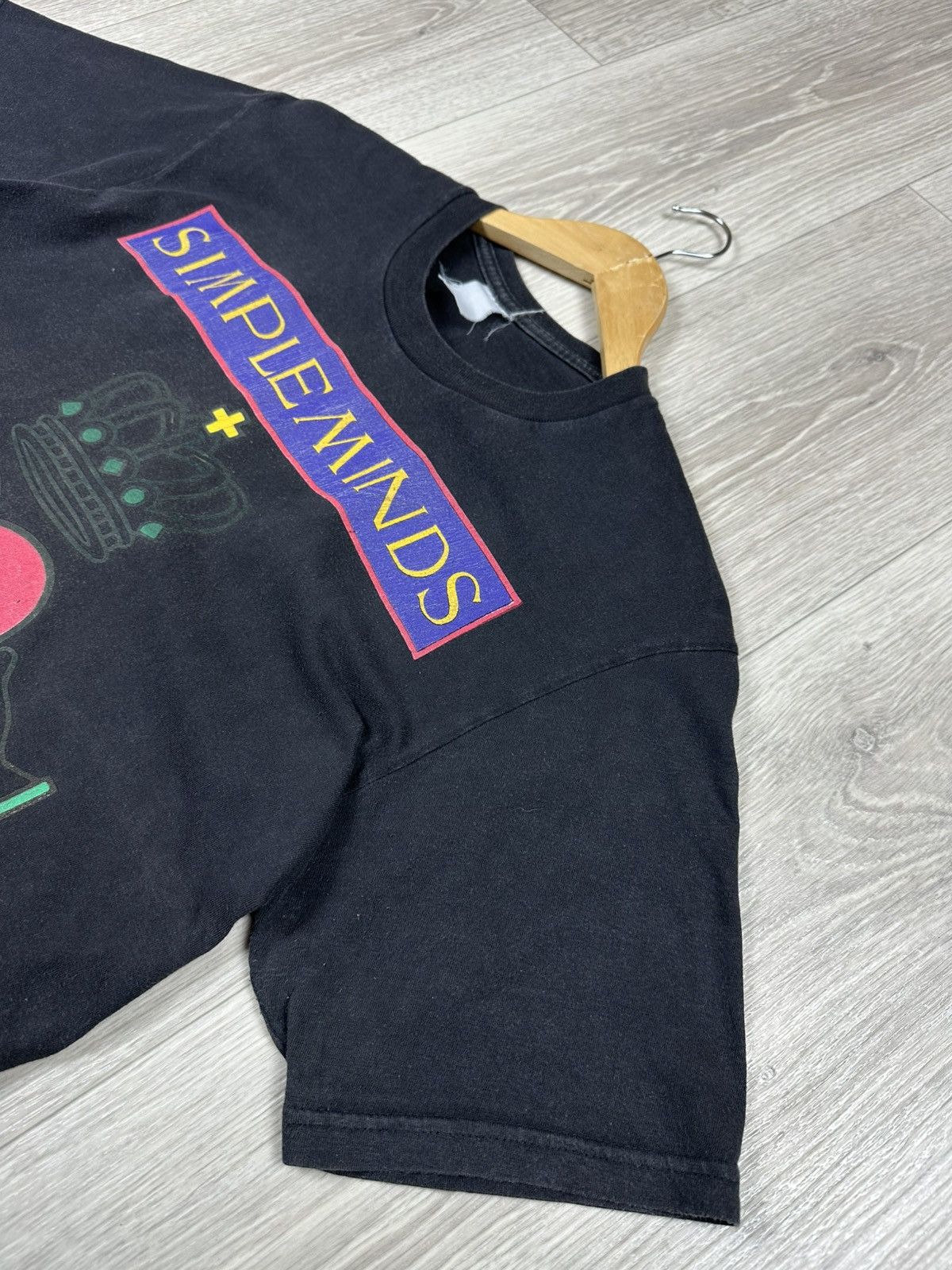 Band Tees × Vintage Vintage Simple Minds European Tour 1989 Rock Band T-Shirt Size US M / EU 48-50 / 2 - 4 Thumbnail