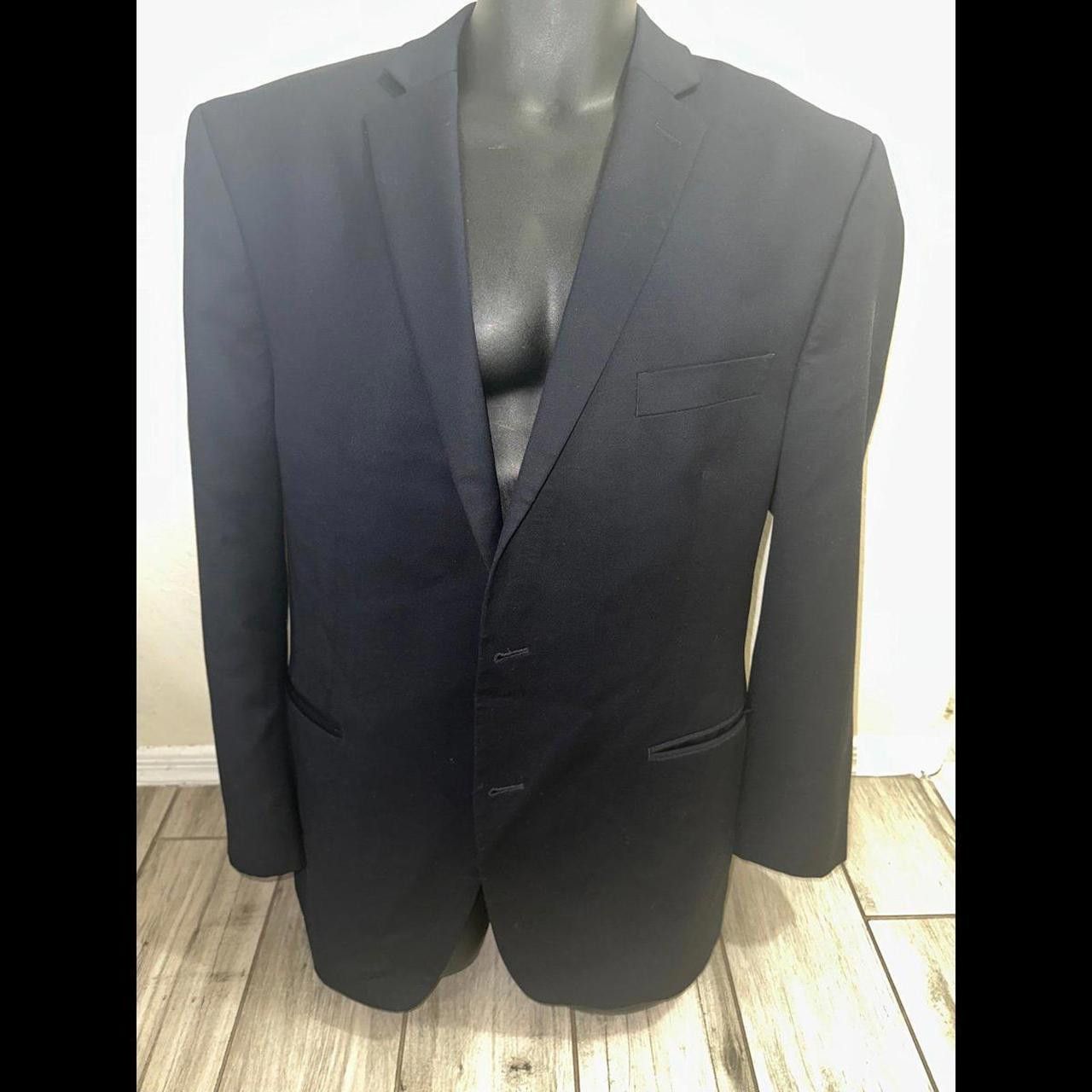 Calvin Klein Calvin Klein Mens Blazer Navy Size 48R - 1 Thumbnail
